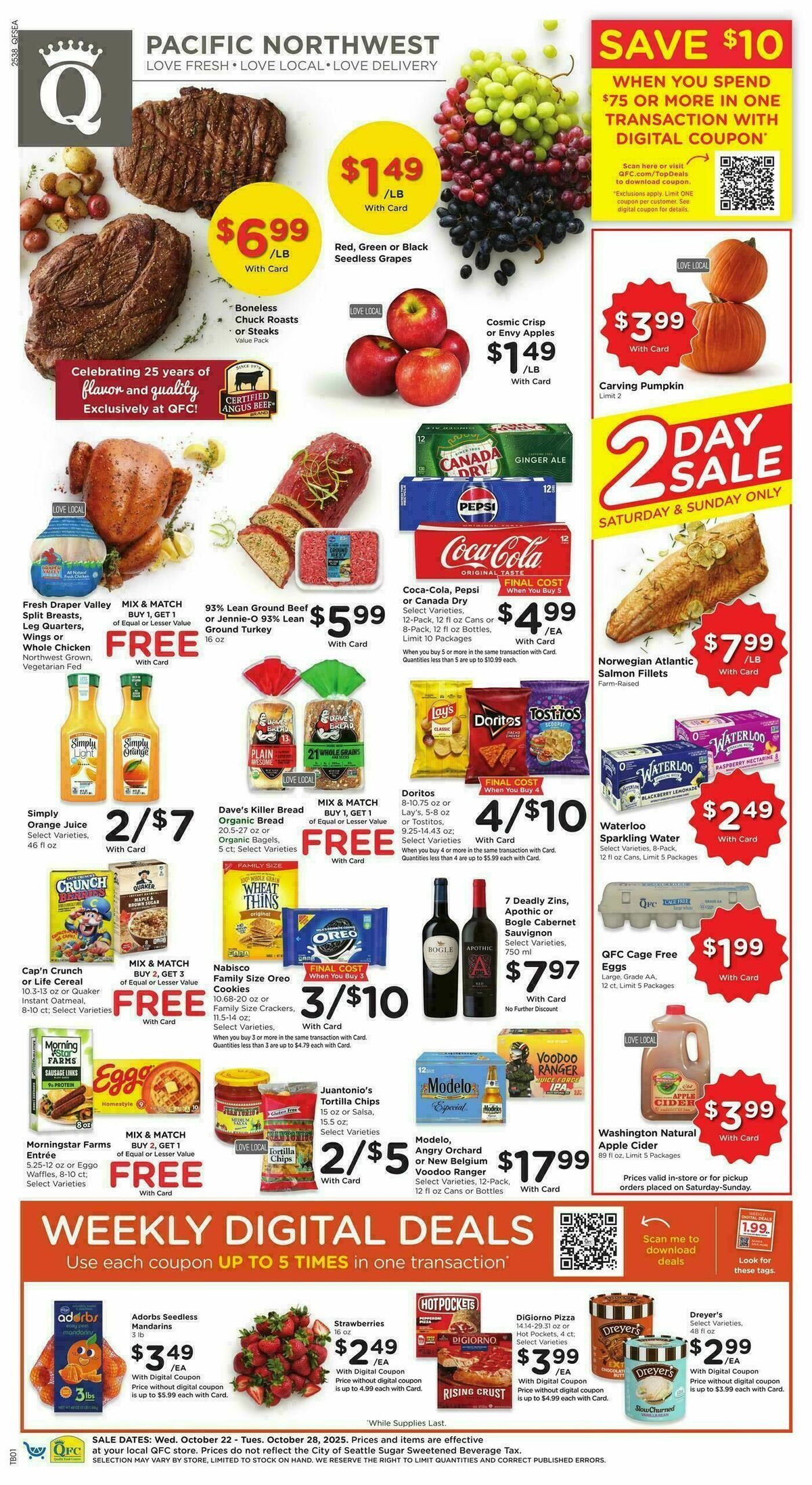 QFC Weekly Ad from October 22
