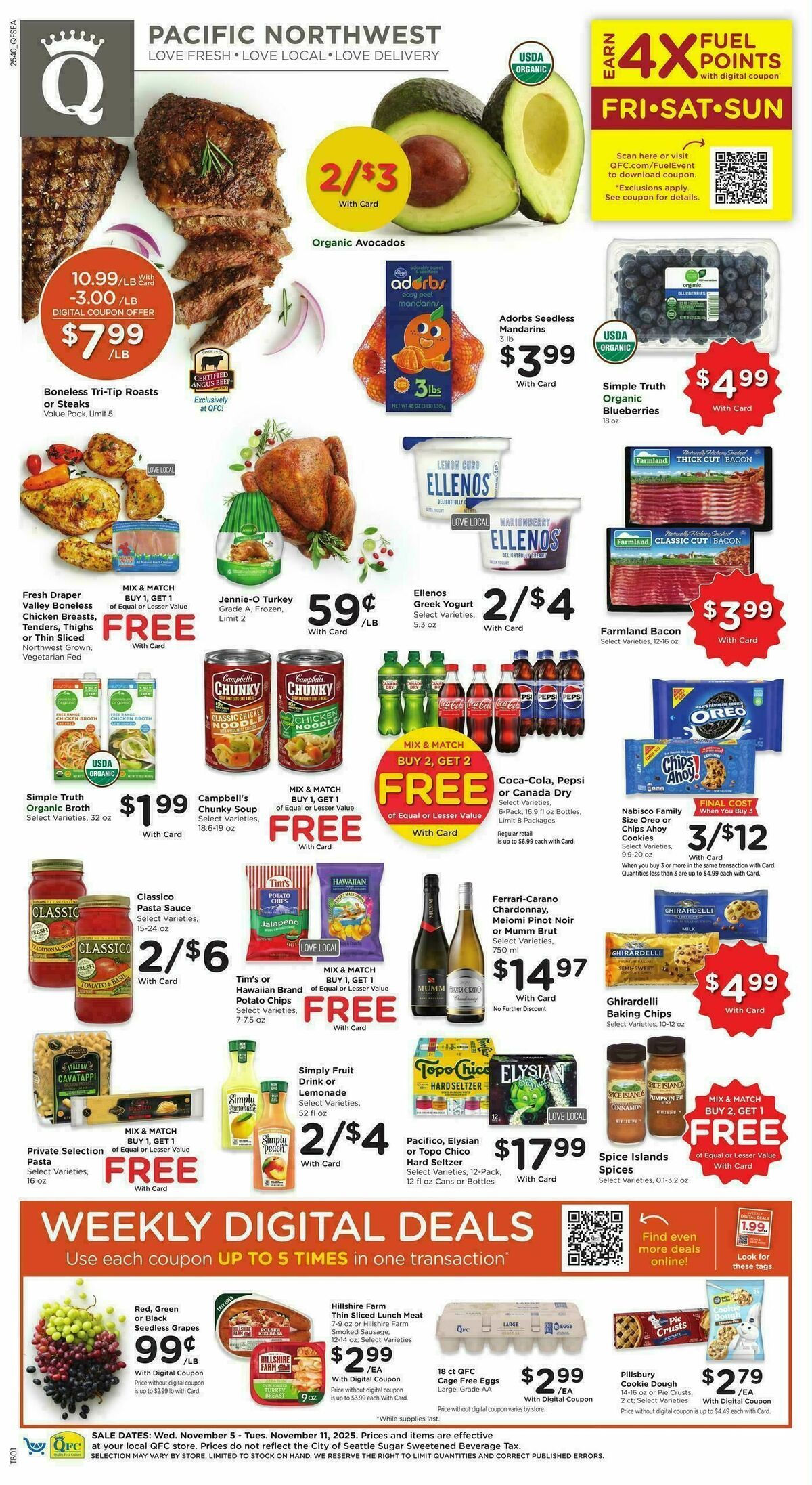 QFC Weekly Ad from November 5