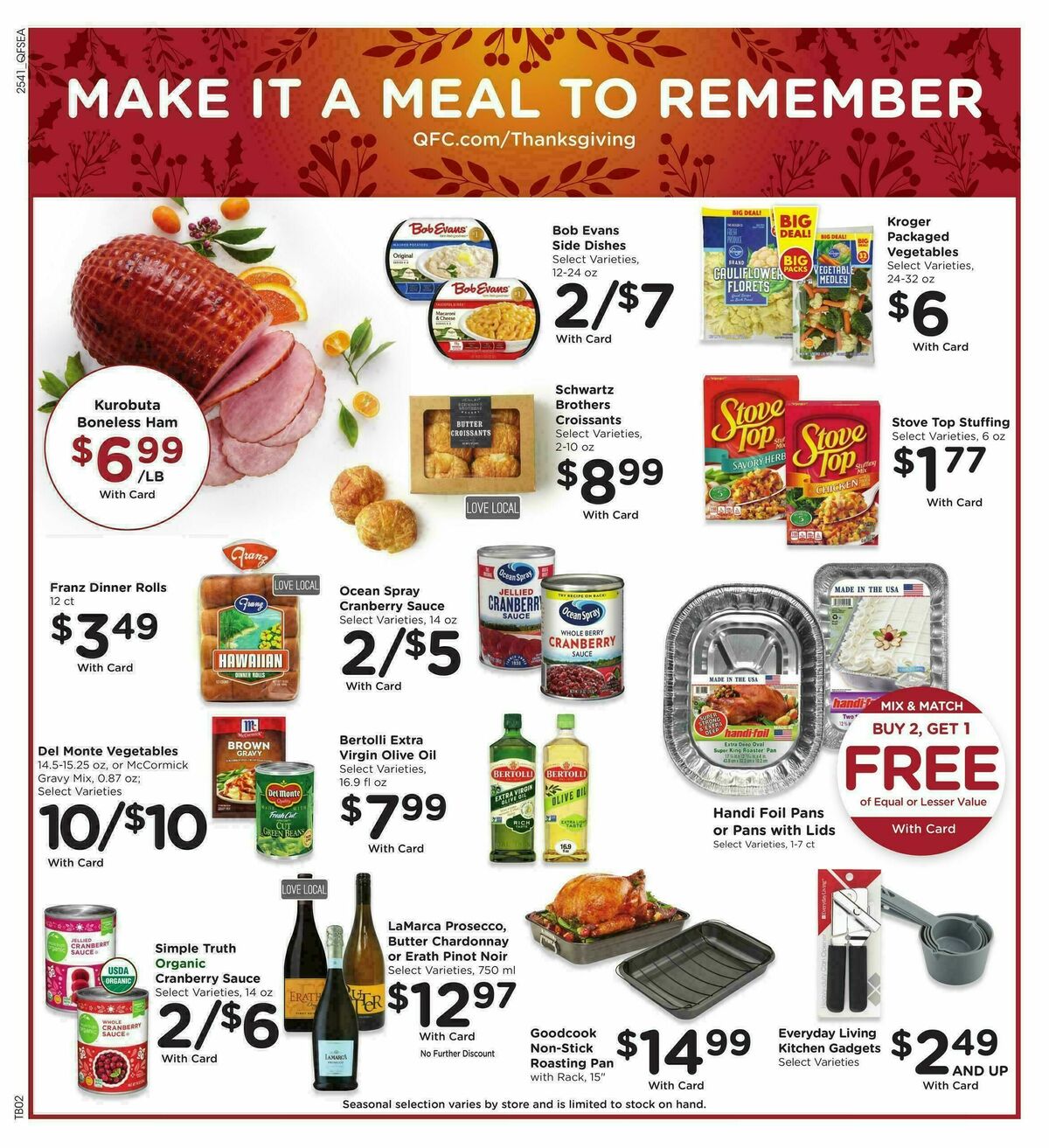 QFC Weekly Ad from November 12