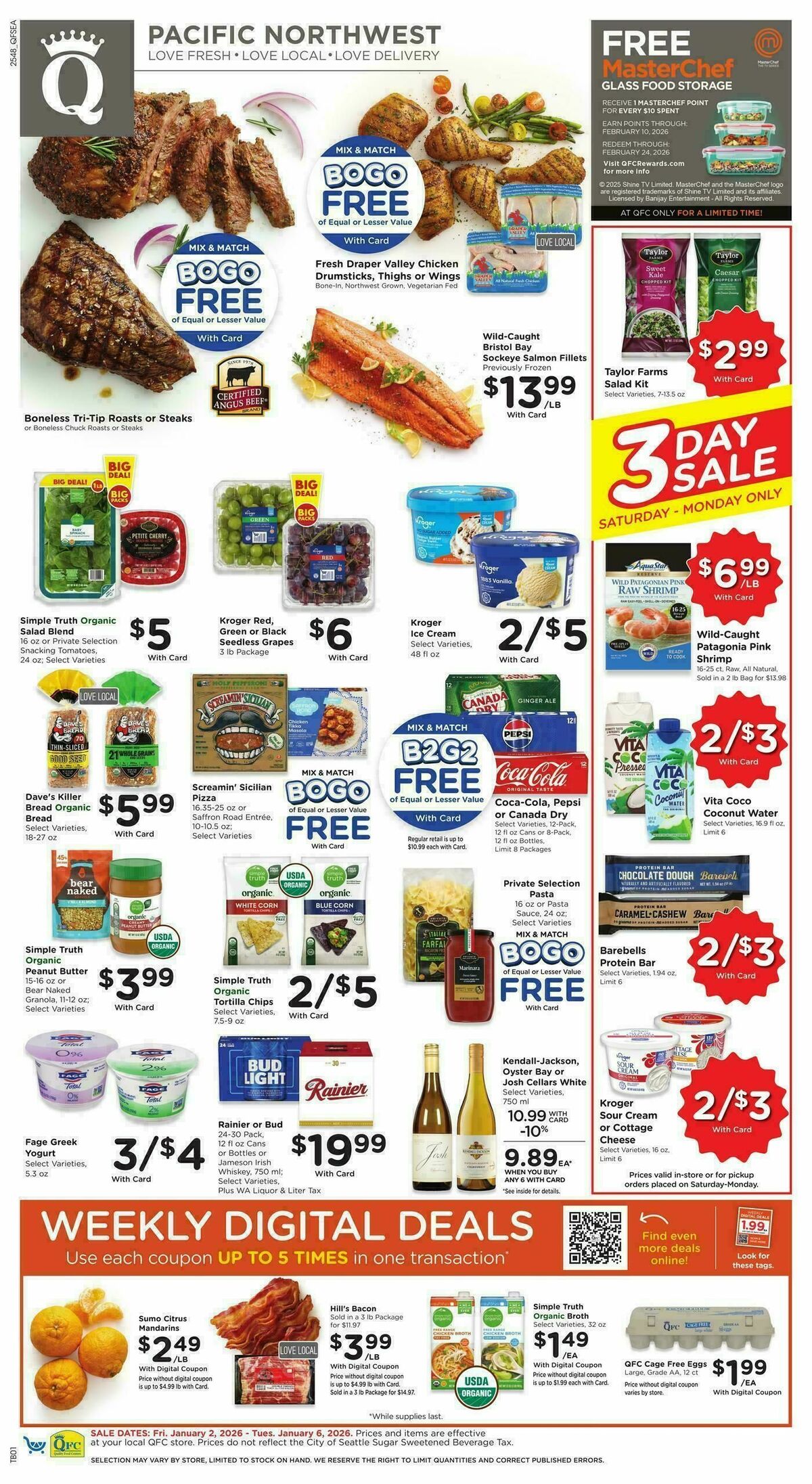 QFC Weekly Ad from January 2