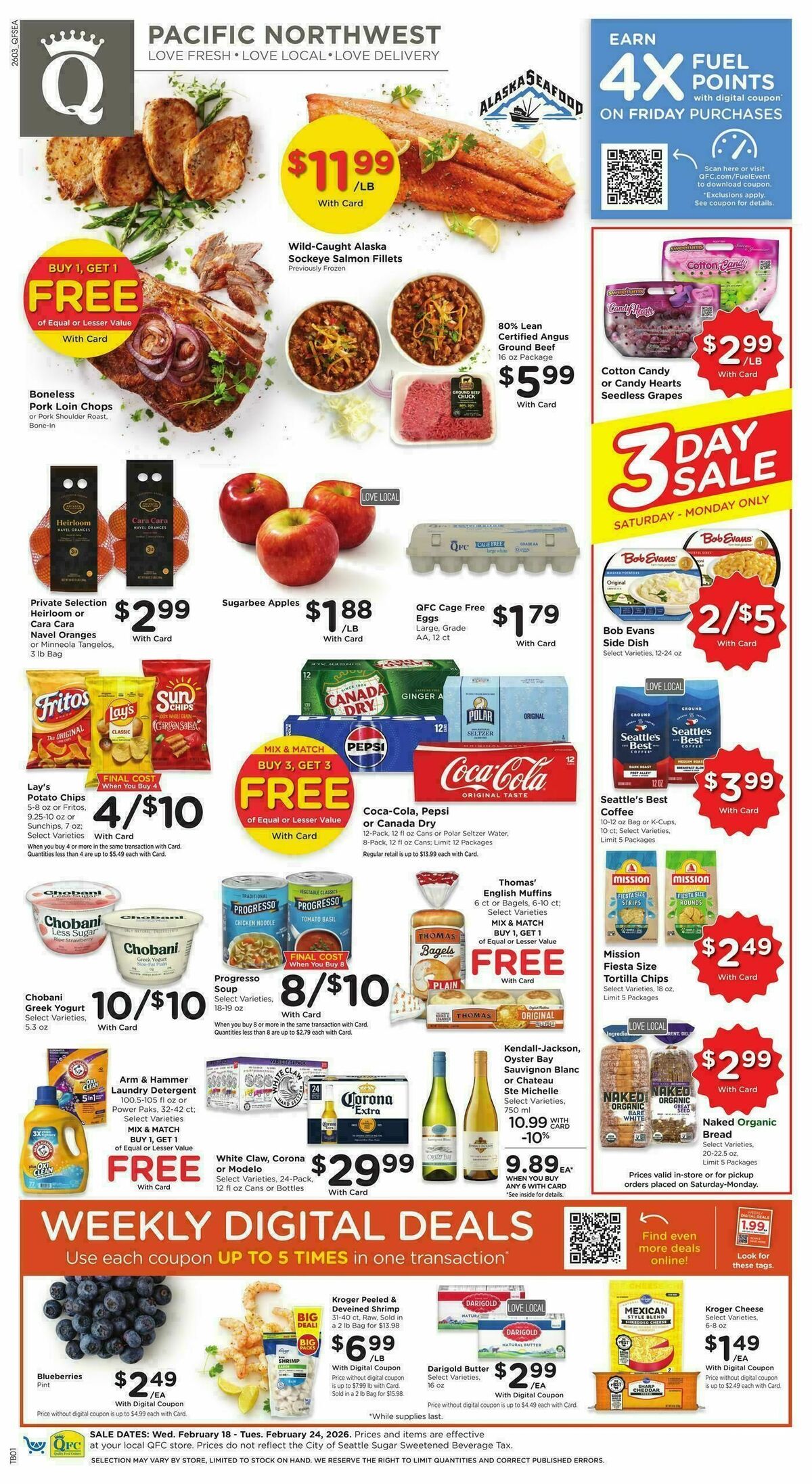 QFC Weekly Ad from February 18