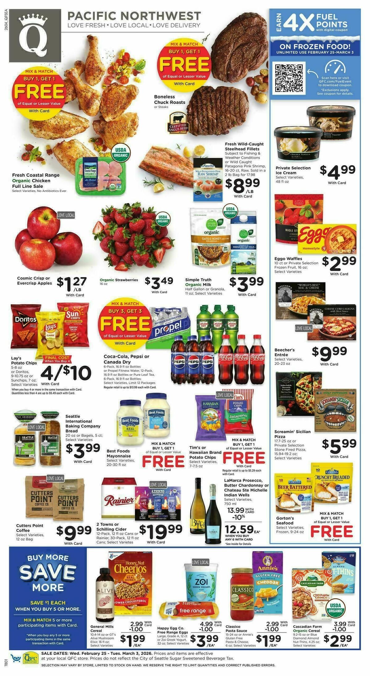 QFC Weekly Ad from February 25