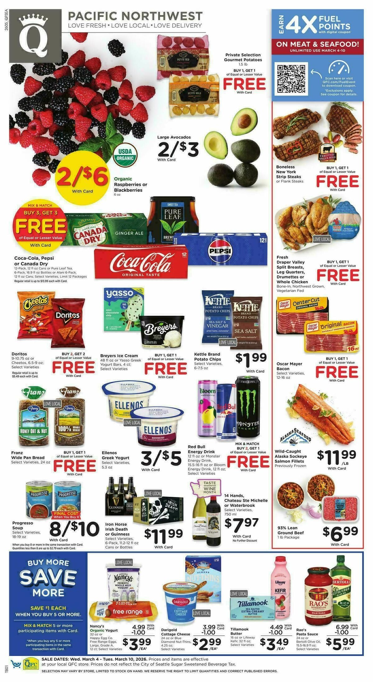 QFC Weekly Ad from March 4