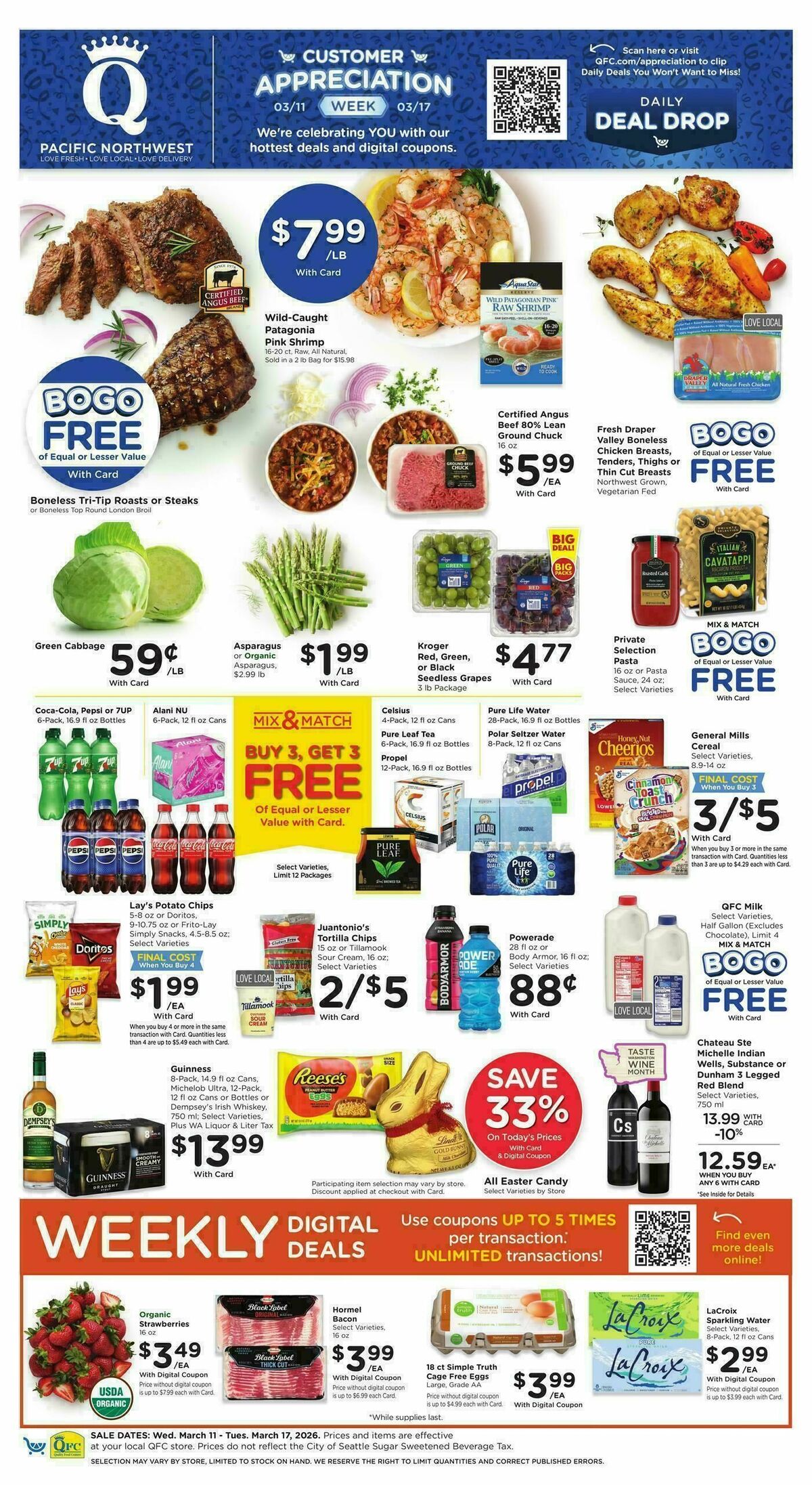 QFC Weekly Ad from March 11