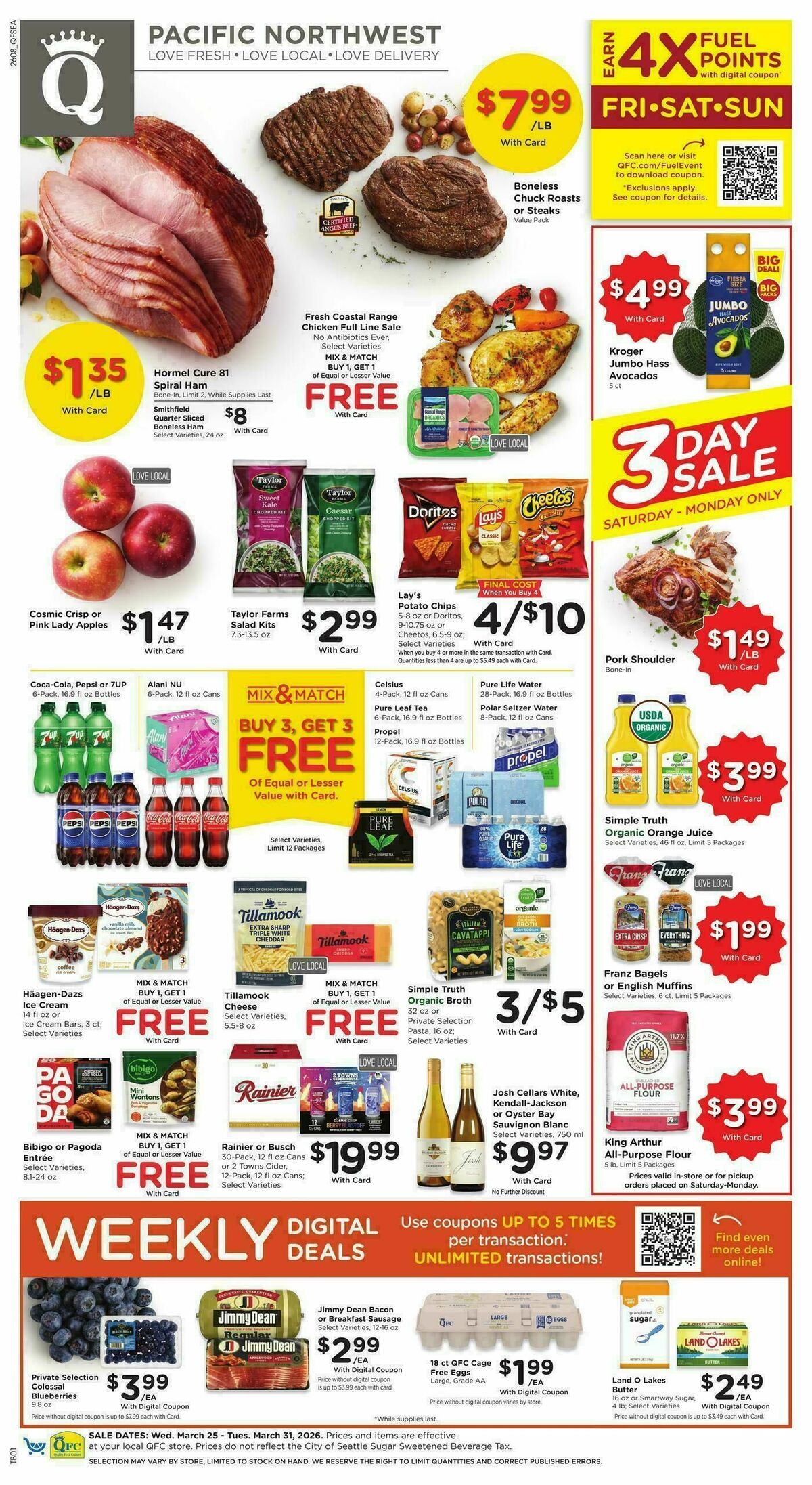 QFC Weekly Ad from March 25