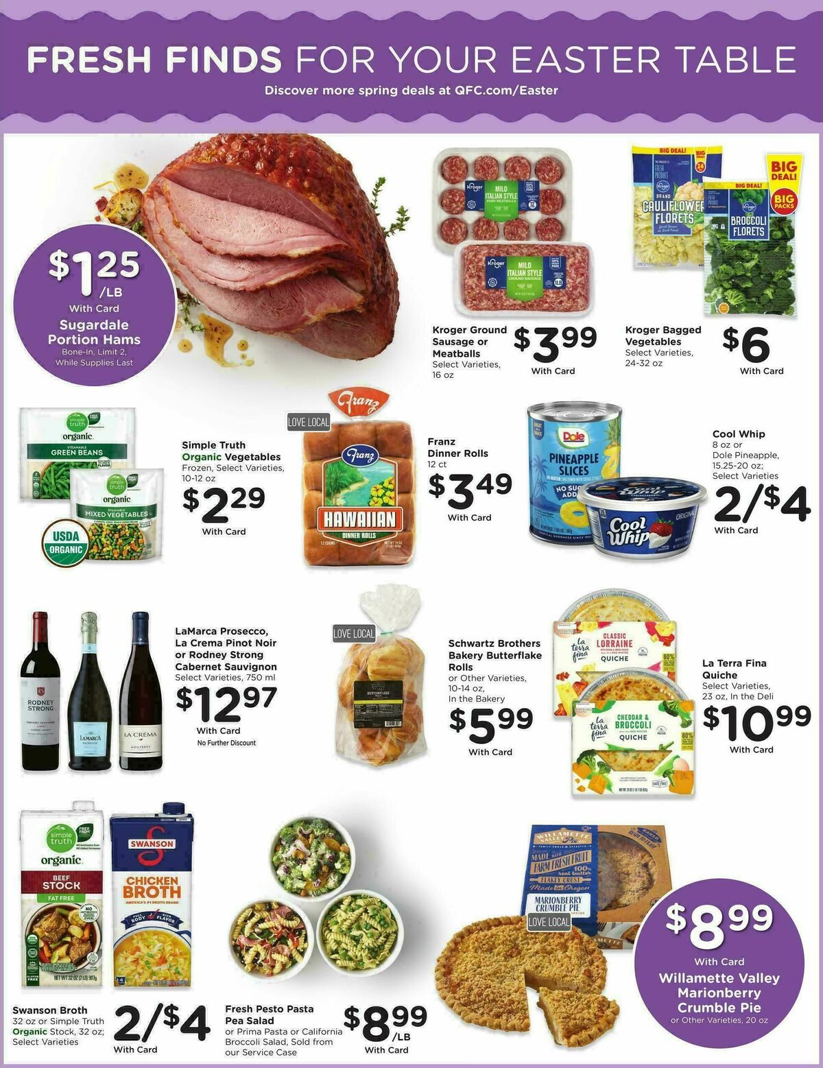 QFC Weekly Ad from March 25