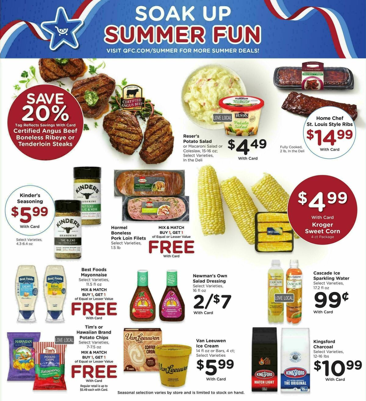 QFC Weekly Ad from June 10