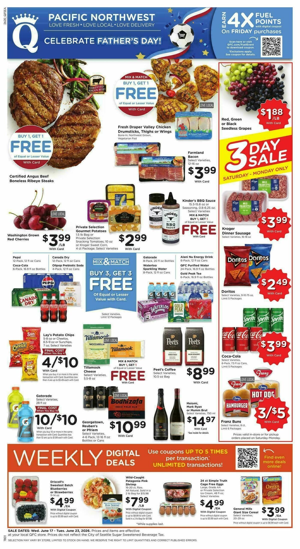 QFC Weekly Ad from June 17