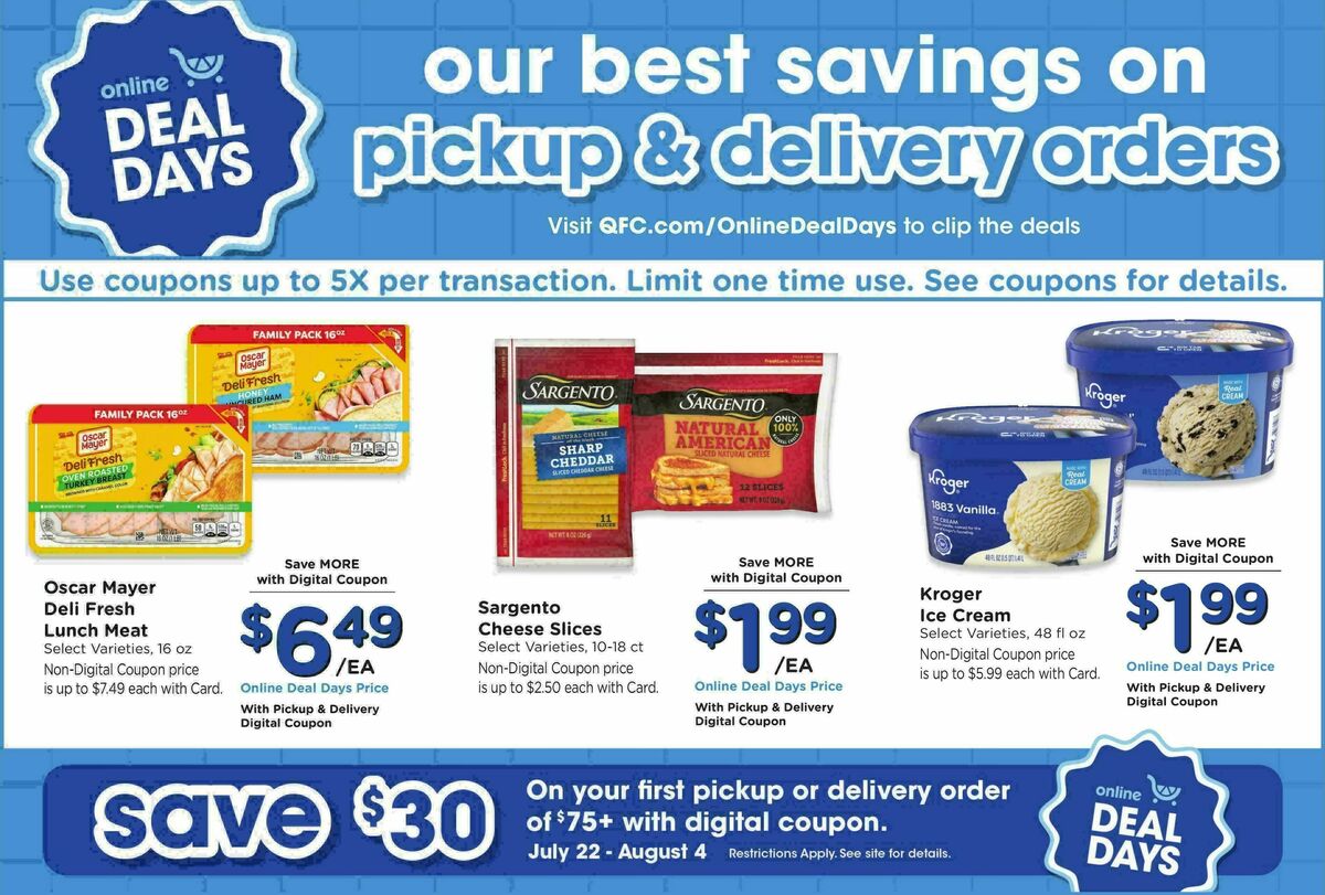 QFC Weekly Ad from July 29