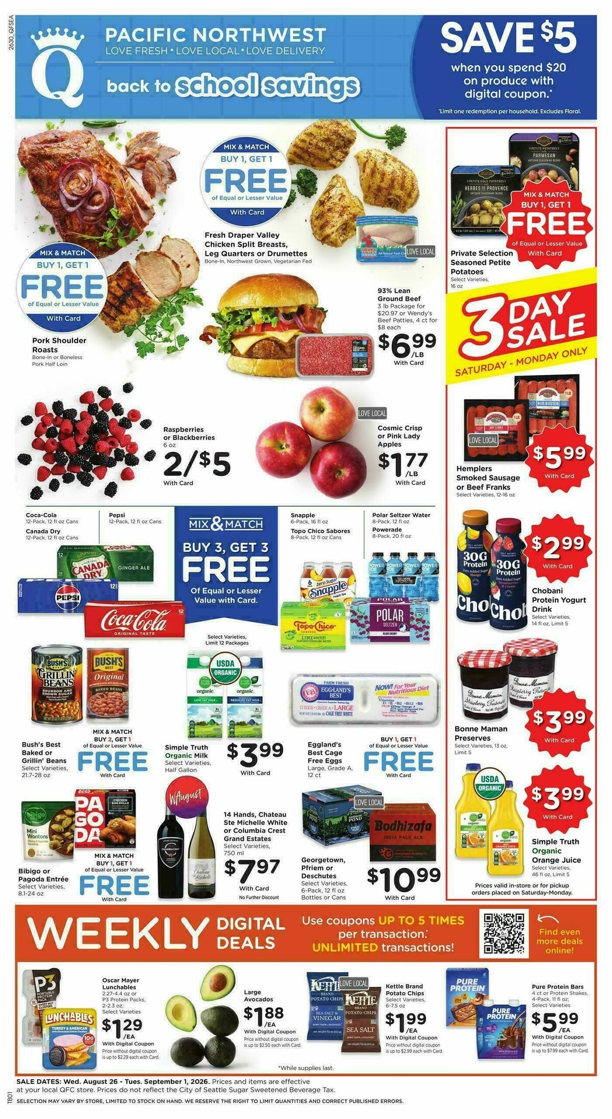 QFC Weekly Ad from August 26