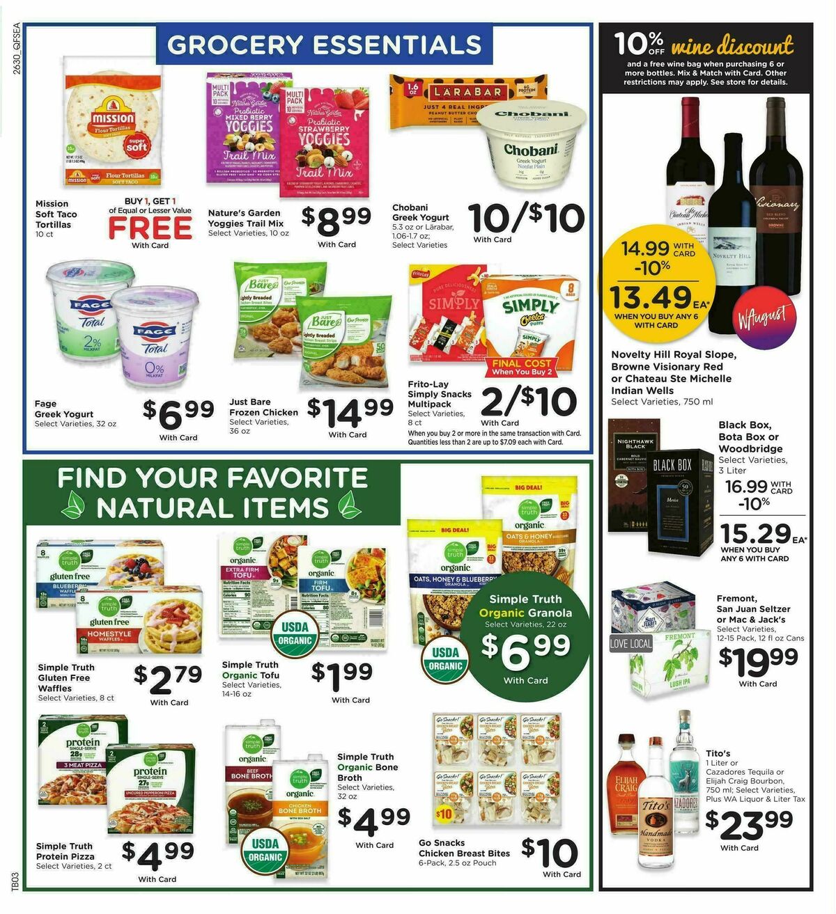 QFC Weekly Ad from August 26