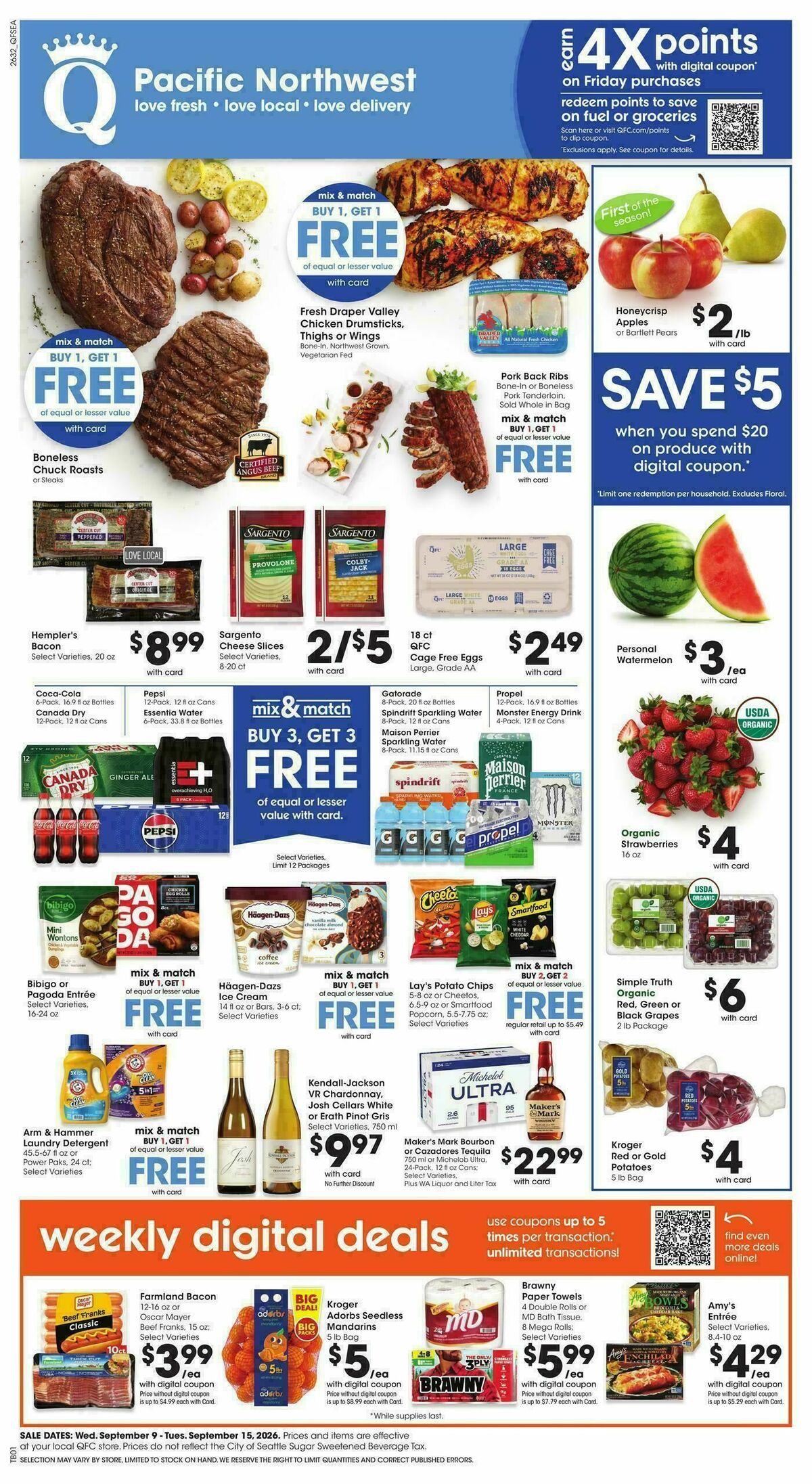 QFC Weekly Ad from September 9