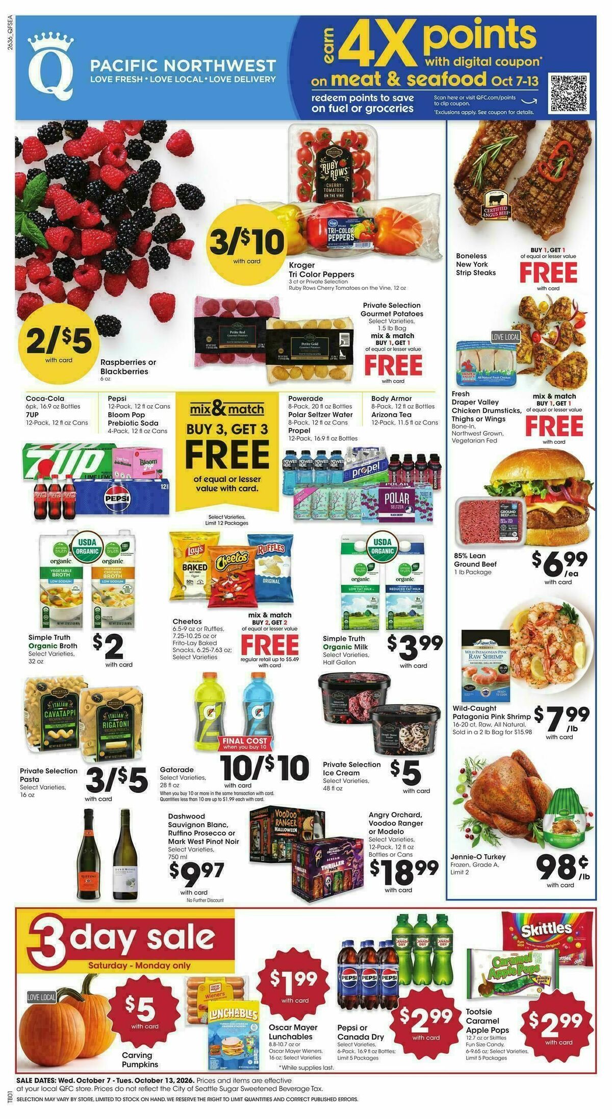 QFC Weekly Ad from October 7