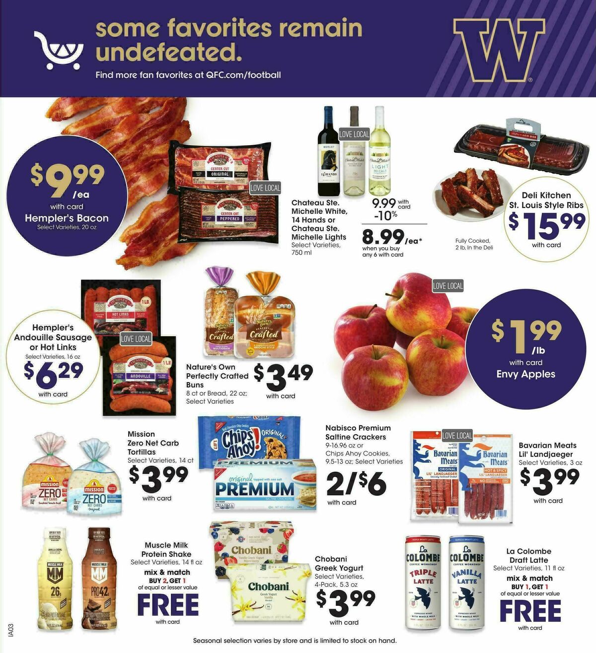 QFC Weekly Ad from October 7
