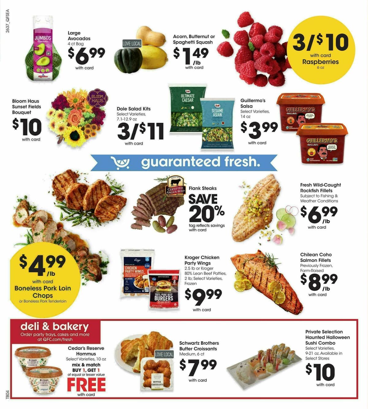 QFC Weekly Ad from October 14