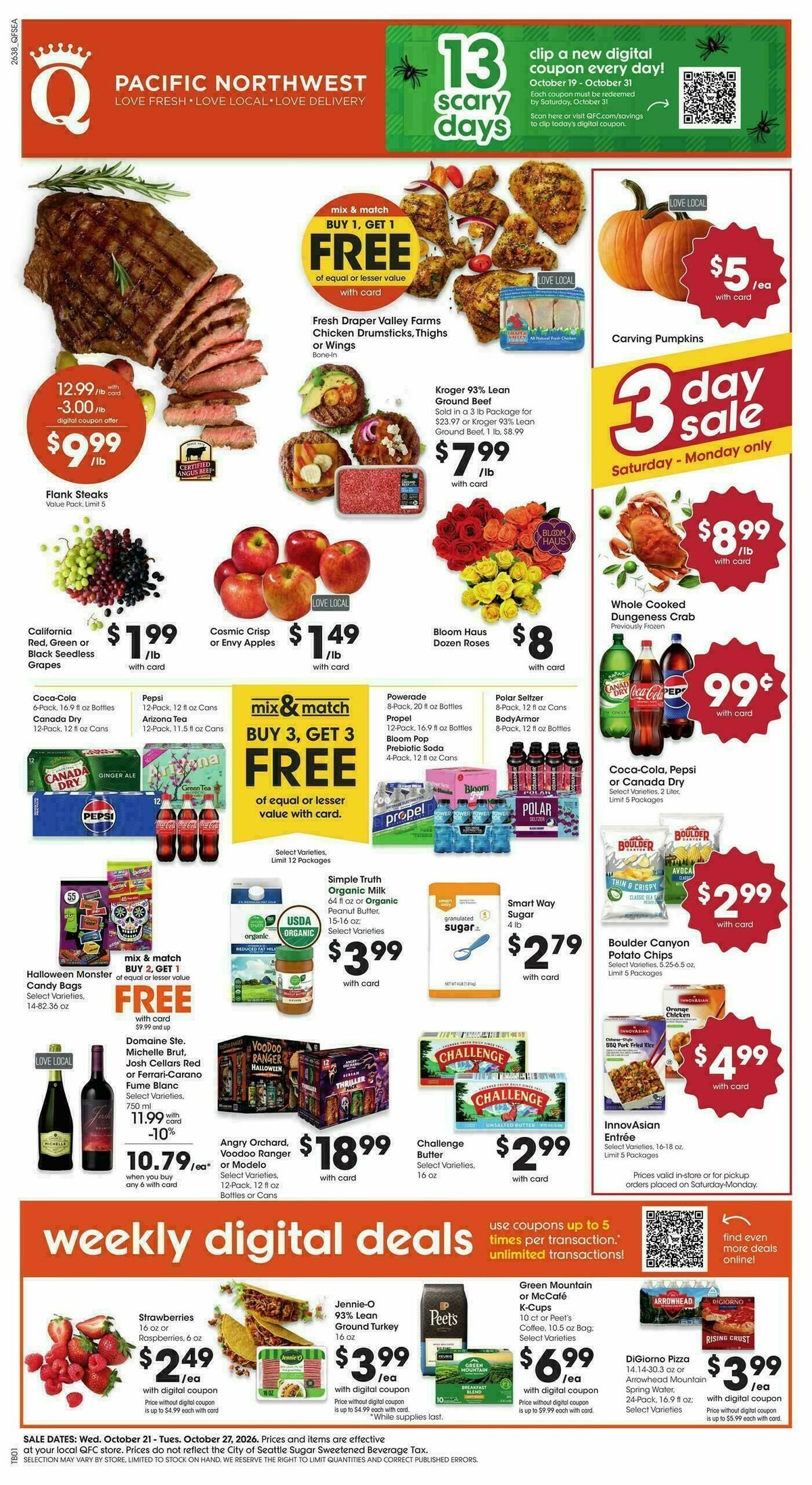 QFC Weekly Ad from October 21