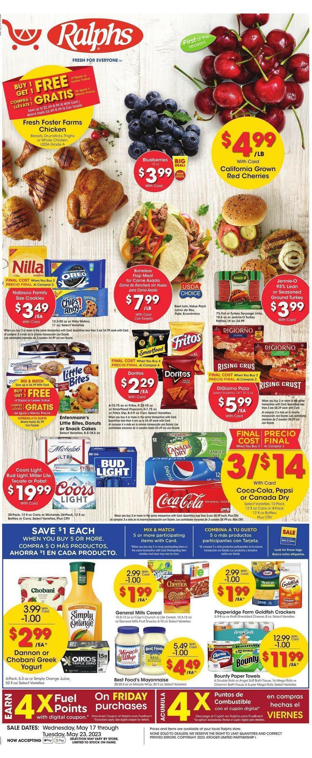 Ralphs Weekly Ad from May 17