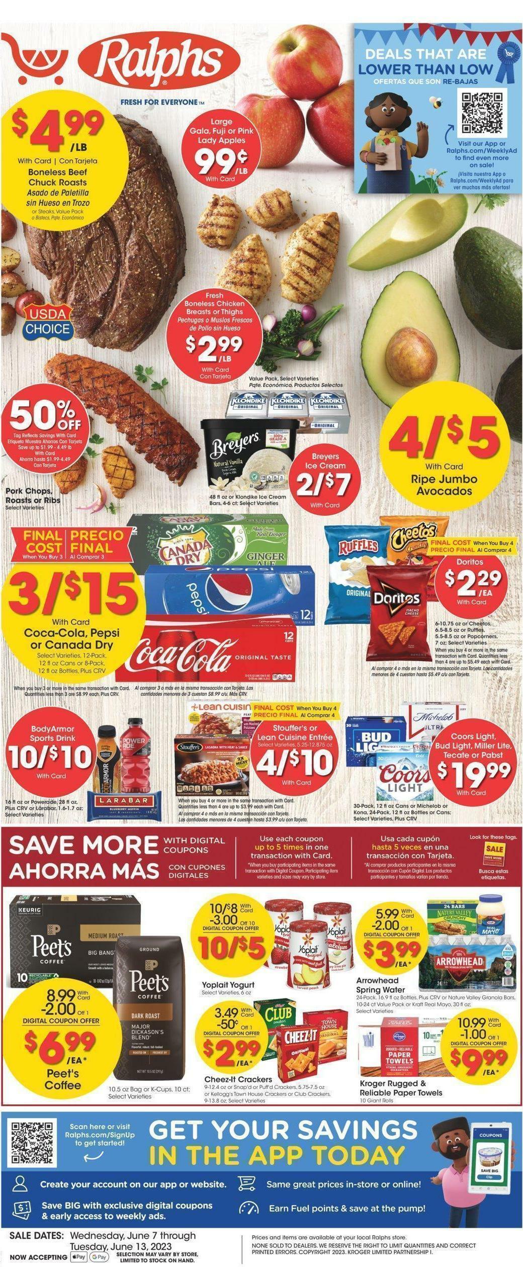 Ralphs Weekly Ad from June 7