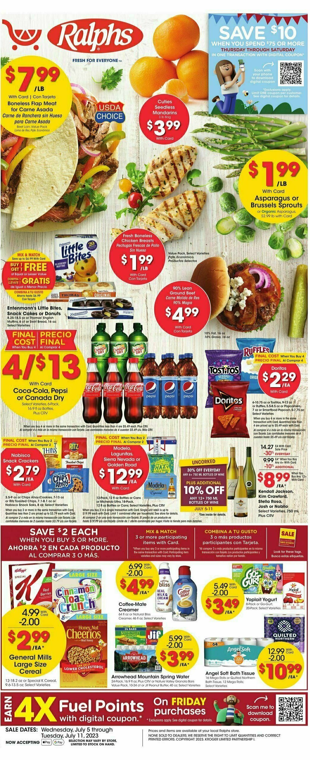 Ralphs Weekly Ad from July 5