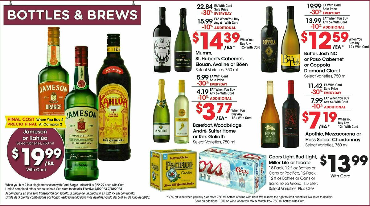 Ralphs Weekly Ad from July 5