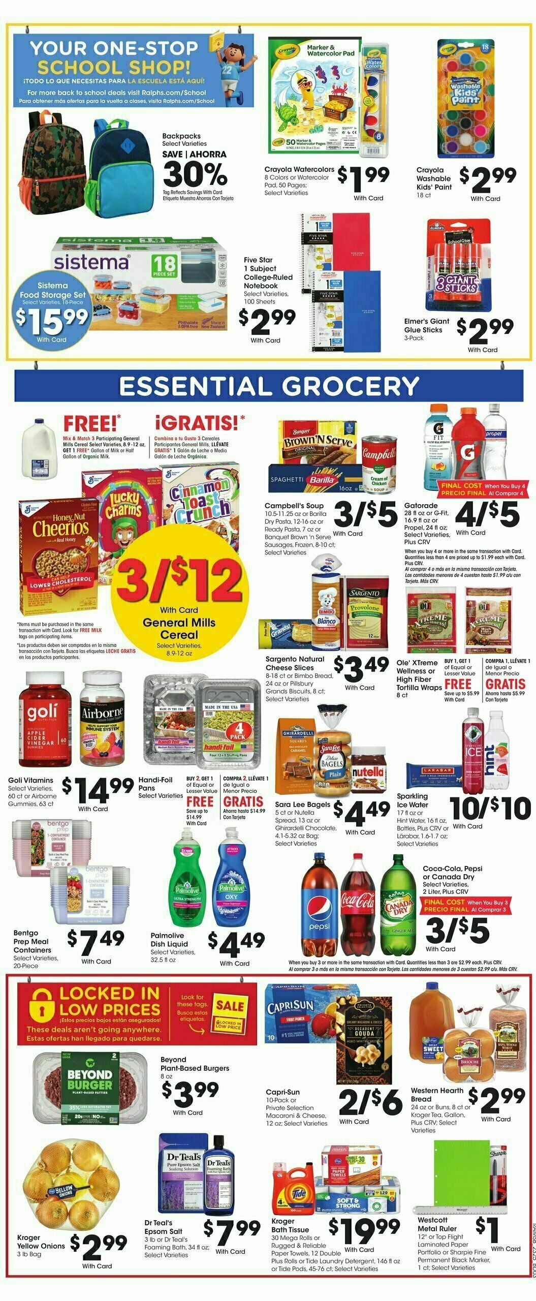 Ralphs Weekly Ad from July 19