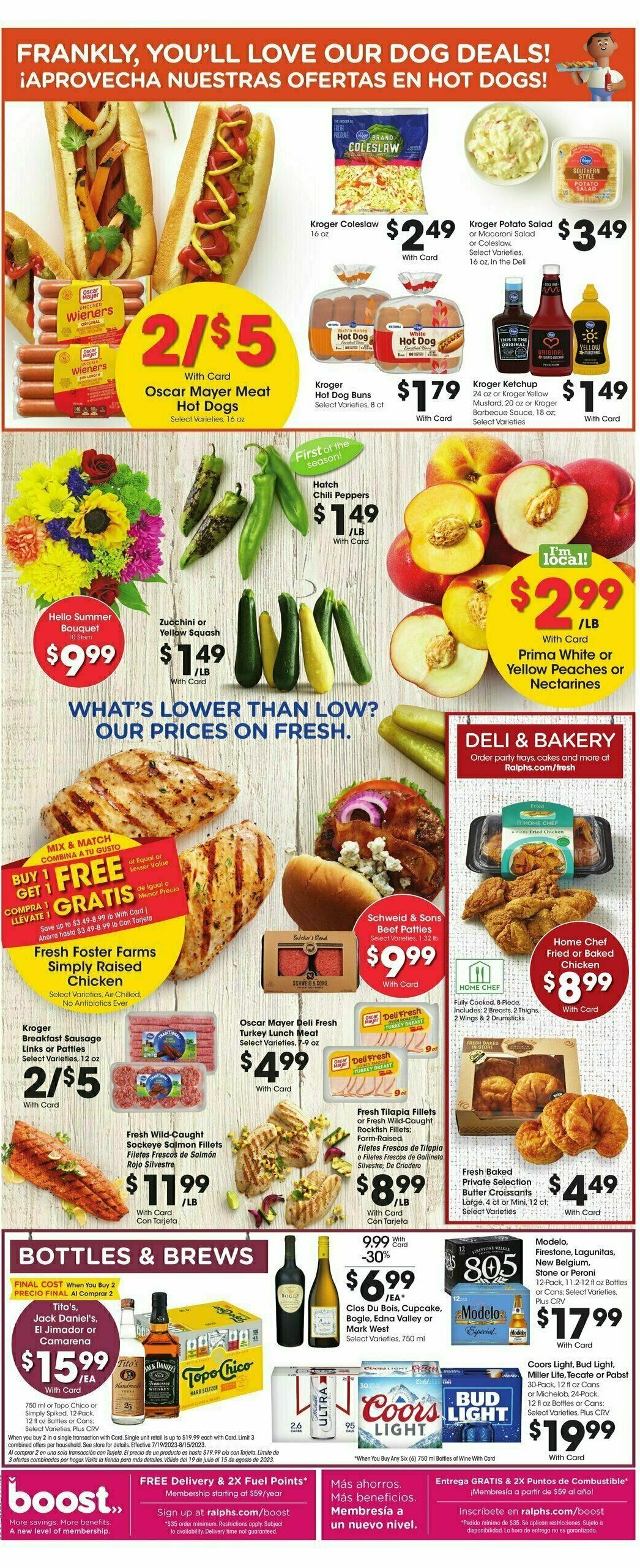 Ralphs Weekly Ad from July 19