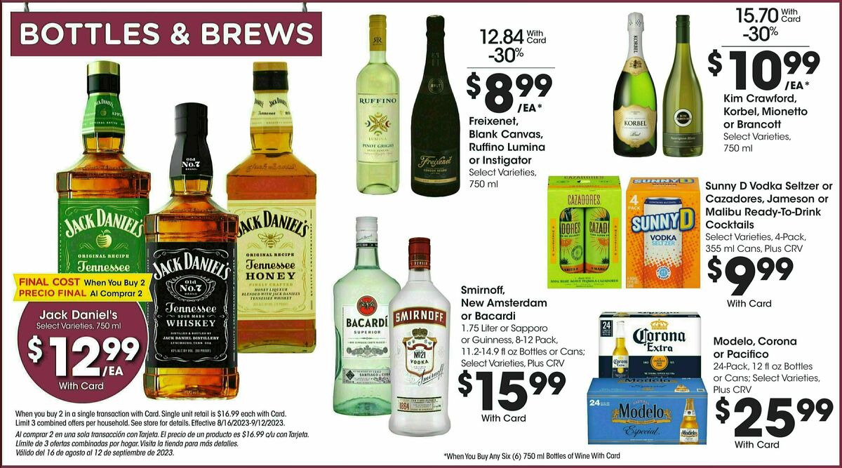 Ralphs Weekly Ad from August 16