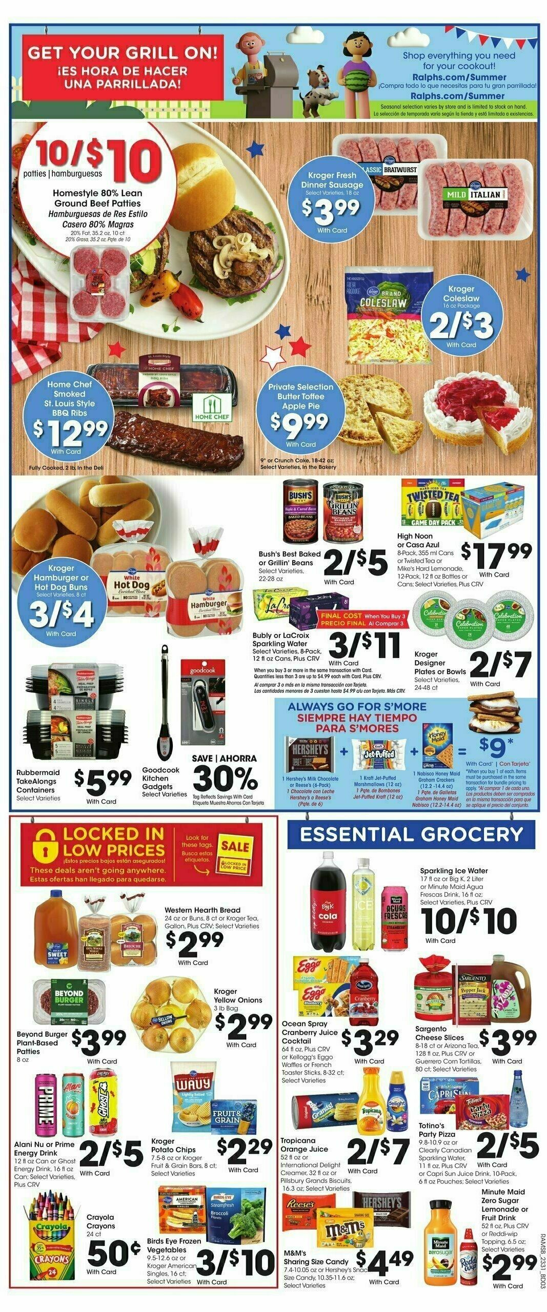 Ralphs Weekly Ad from August 30