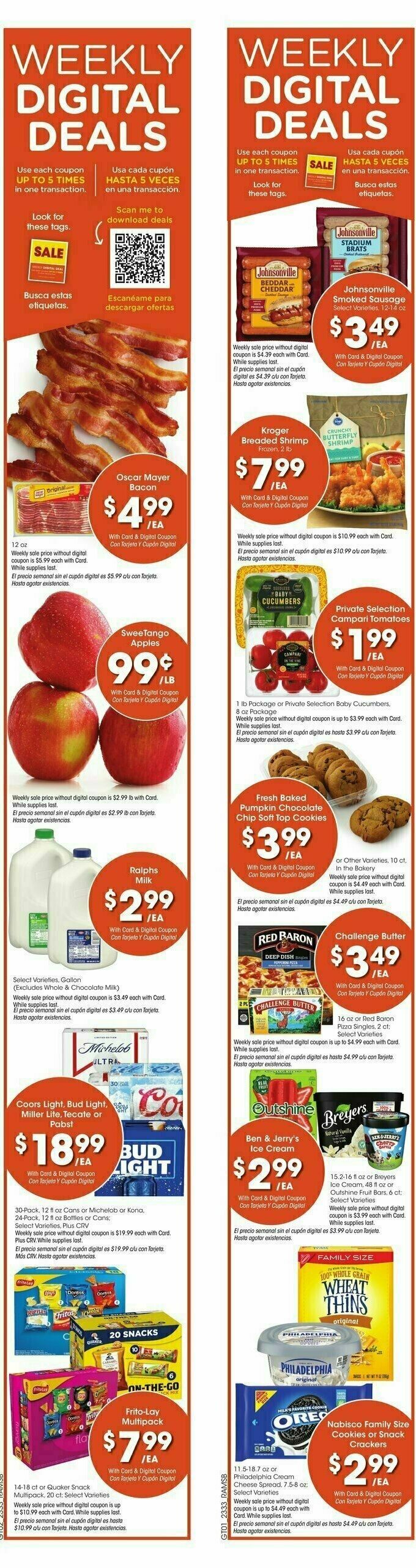 Ralphs Weekly Ad from September 13