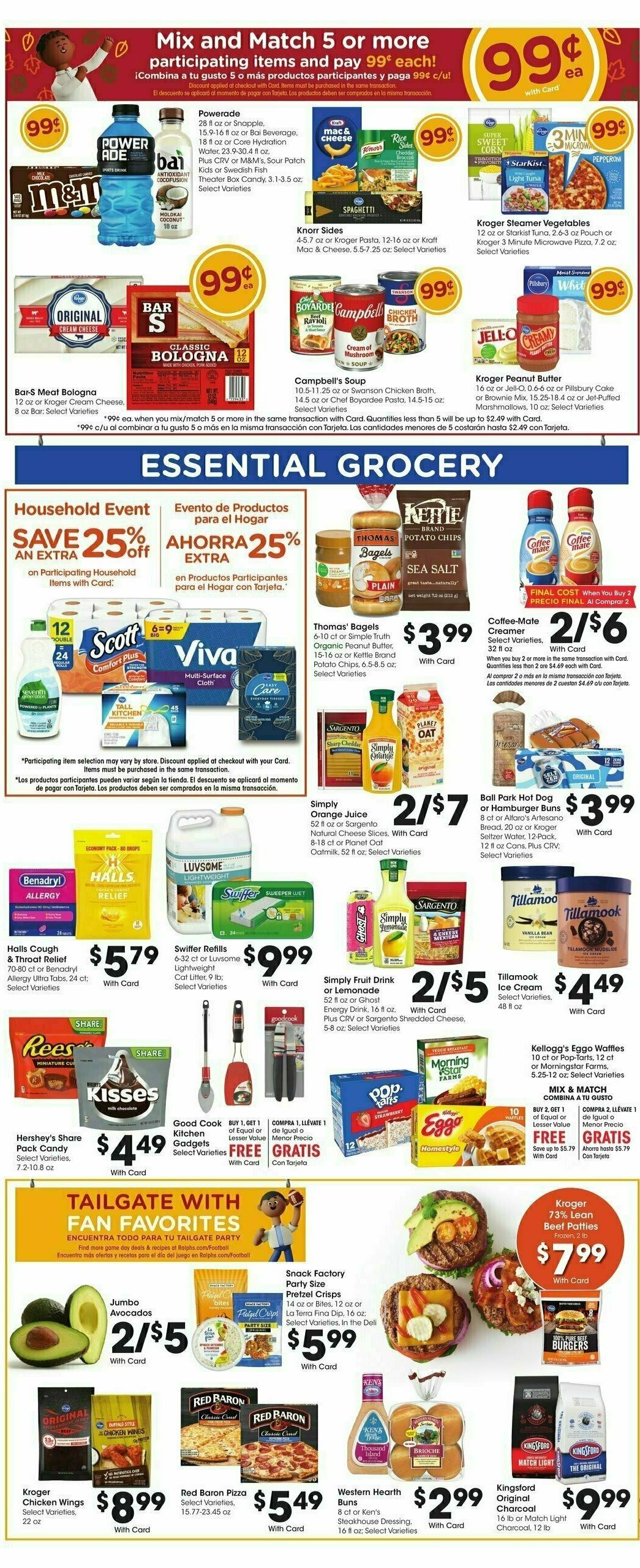 Ralphs Weekly Ad from September 27