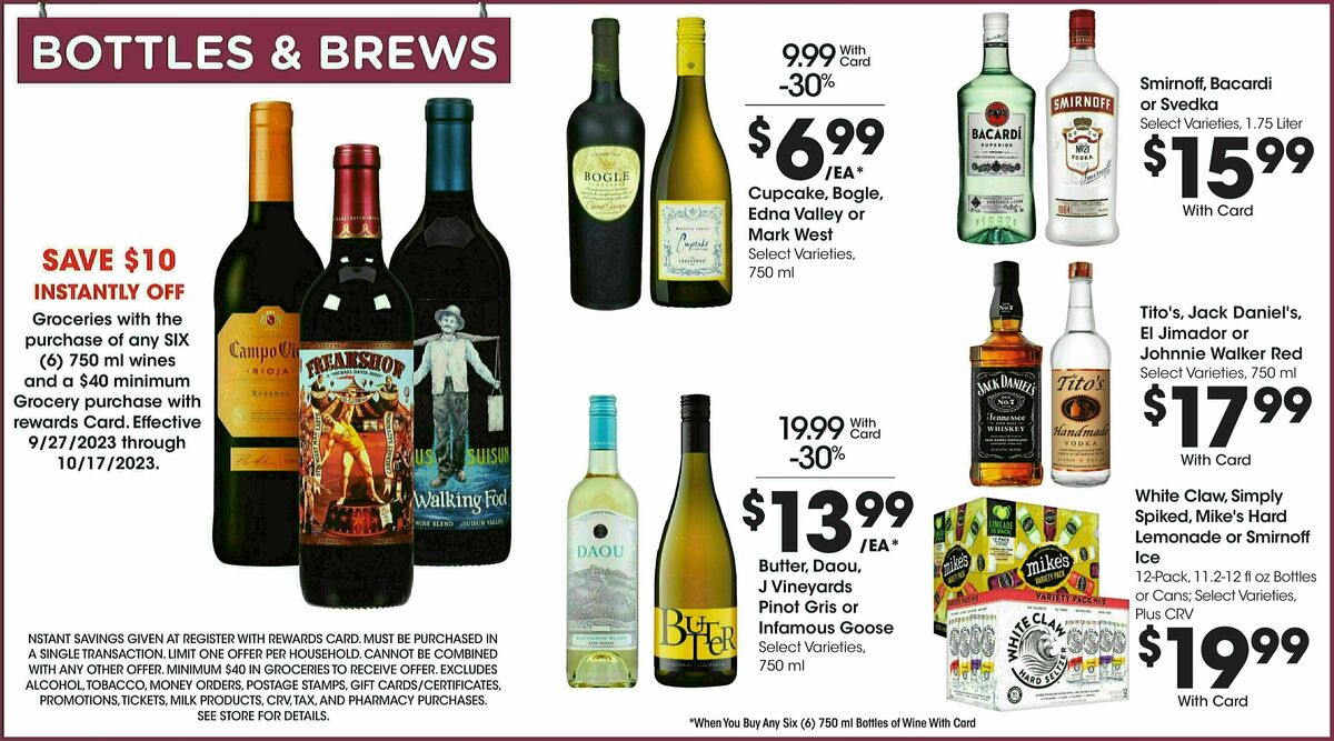 Ralphs Weekly Ad from October 4