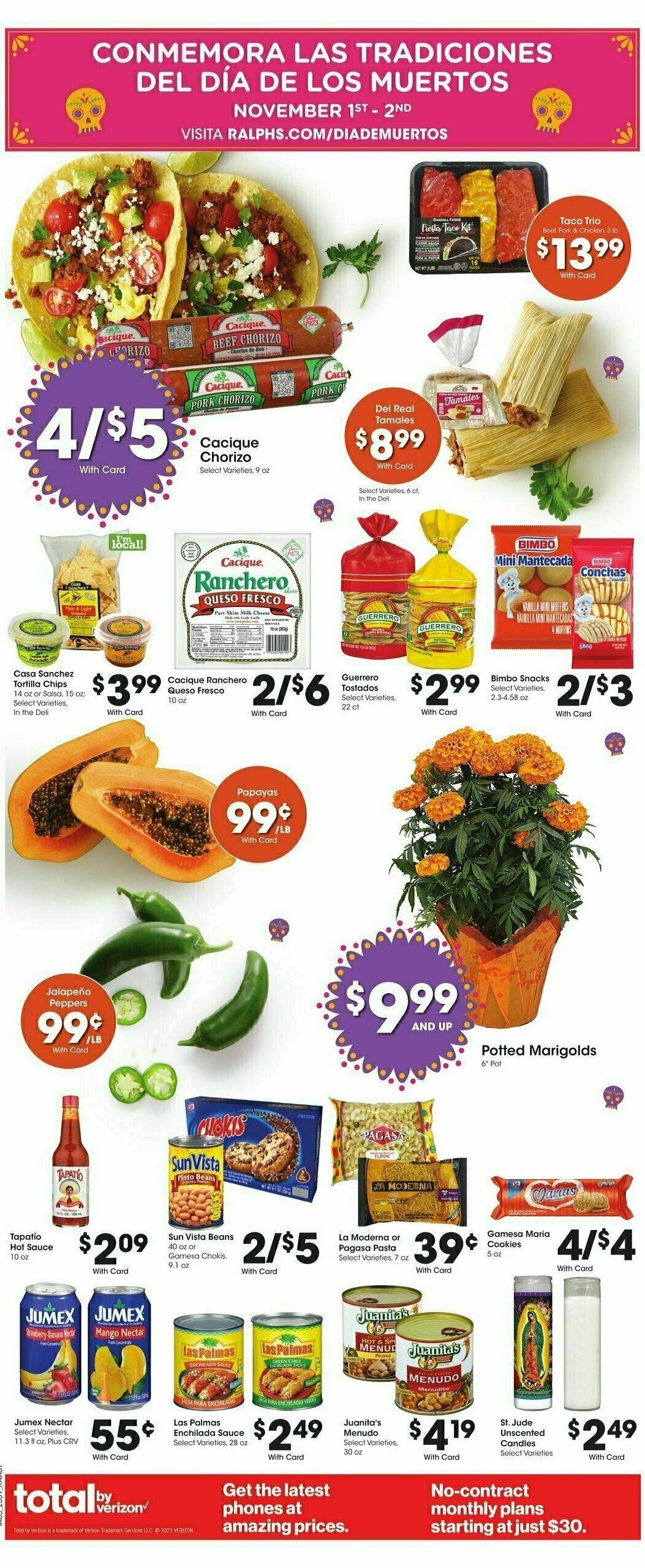 Ralphs Weekly Ad from October 25
