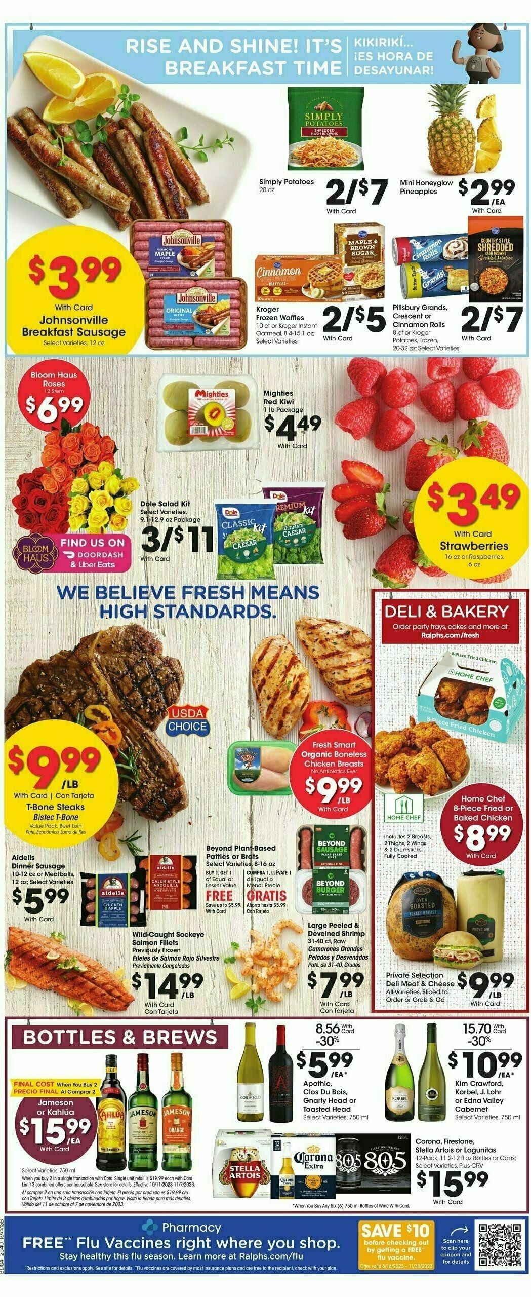 Ralphs Weekly Ad from November 1