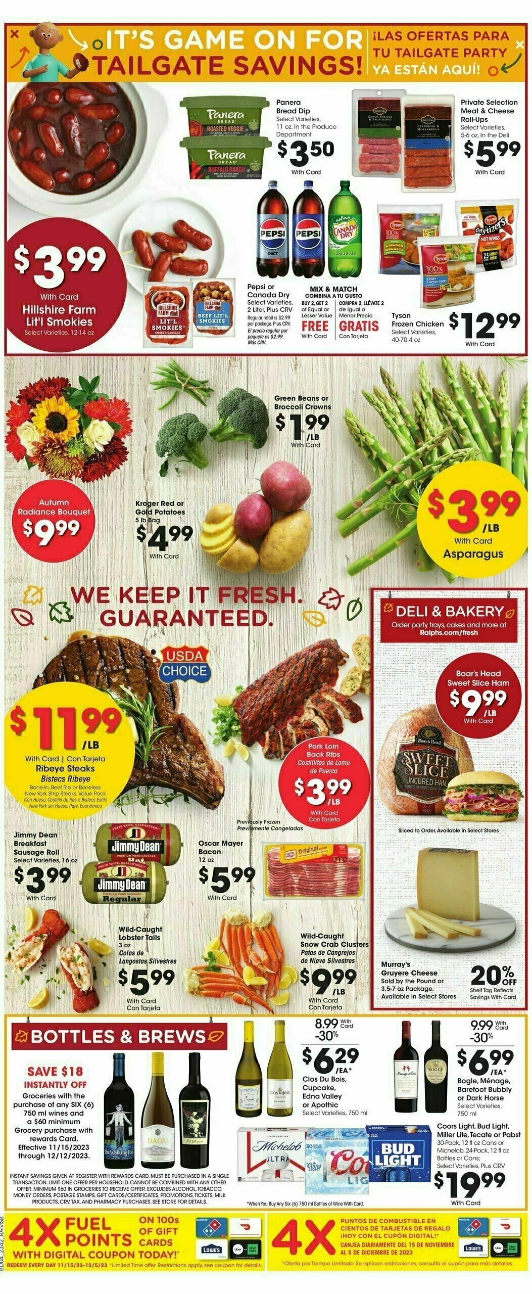 Ralphs Weekly Ad from November 15