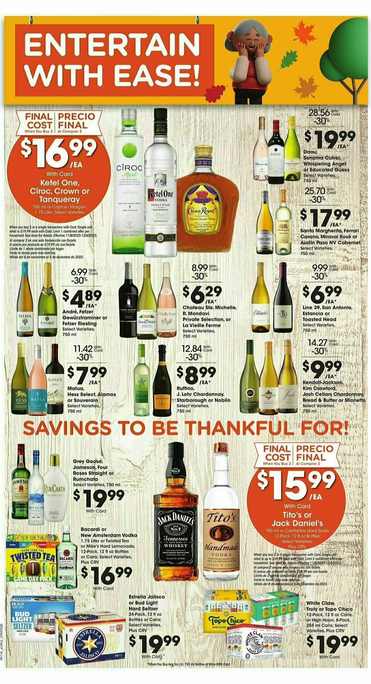 Ralphs Weekly Ad from November 15