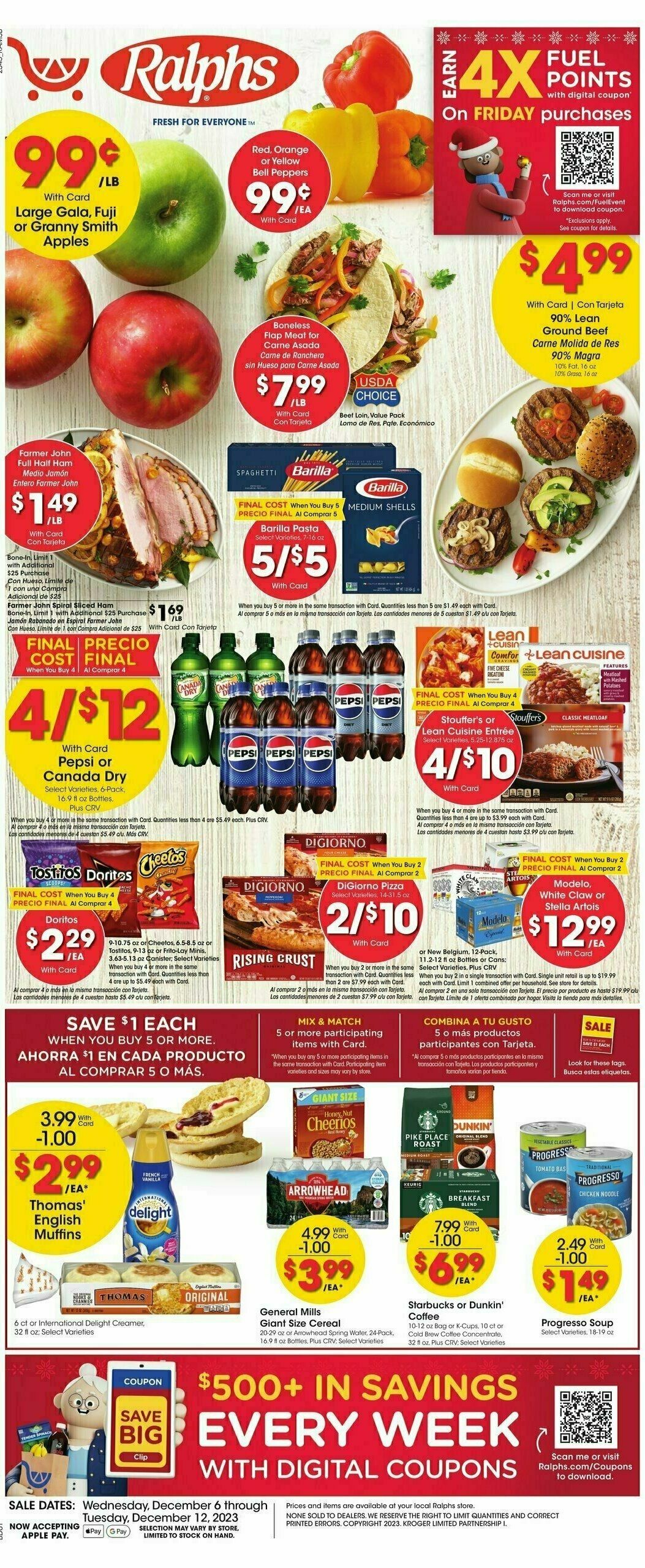 Ralphs Weekly Ad from December 6