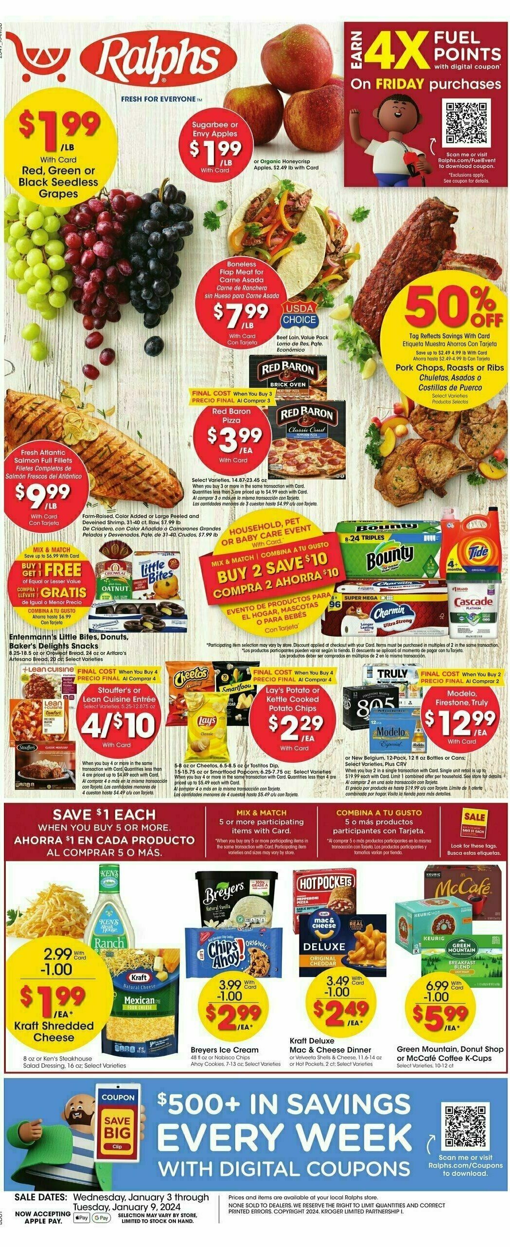Ralphs Weekly Ad from January 3
