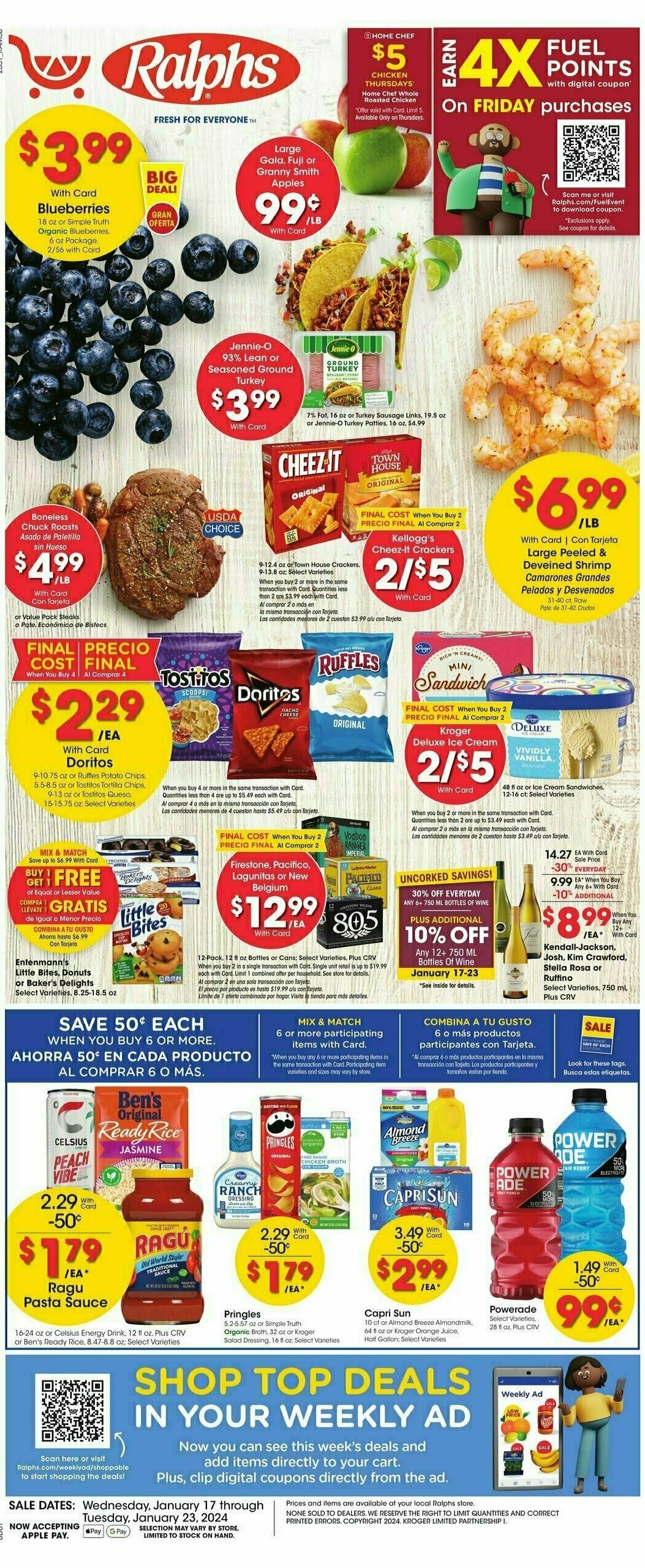 Ralphs Weekly Ad from January 17
