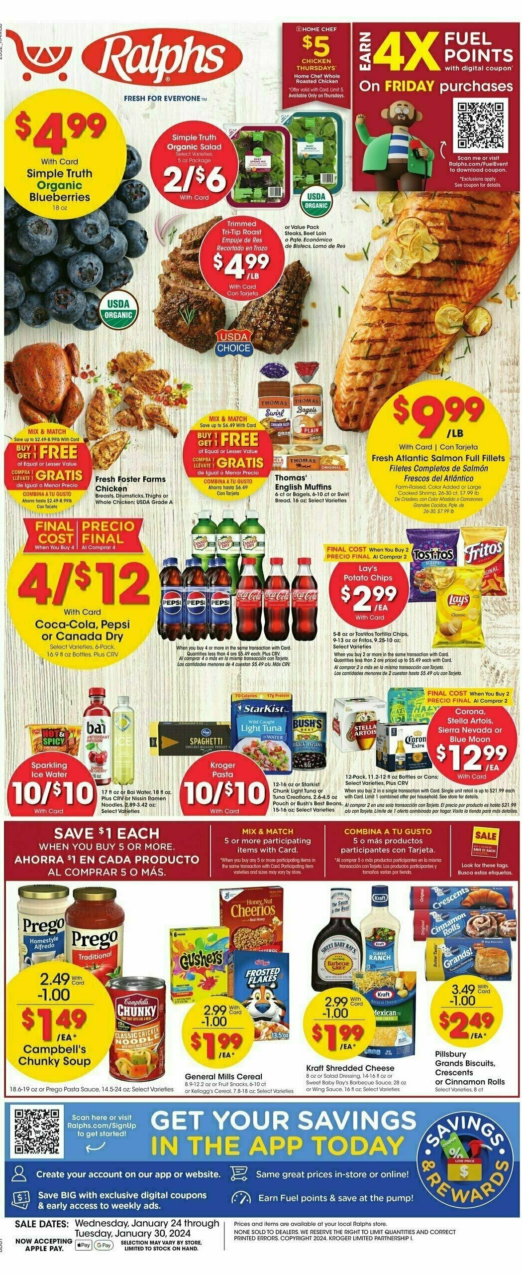 Ralphs Weekly Ad from January 24
