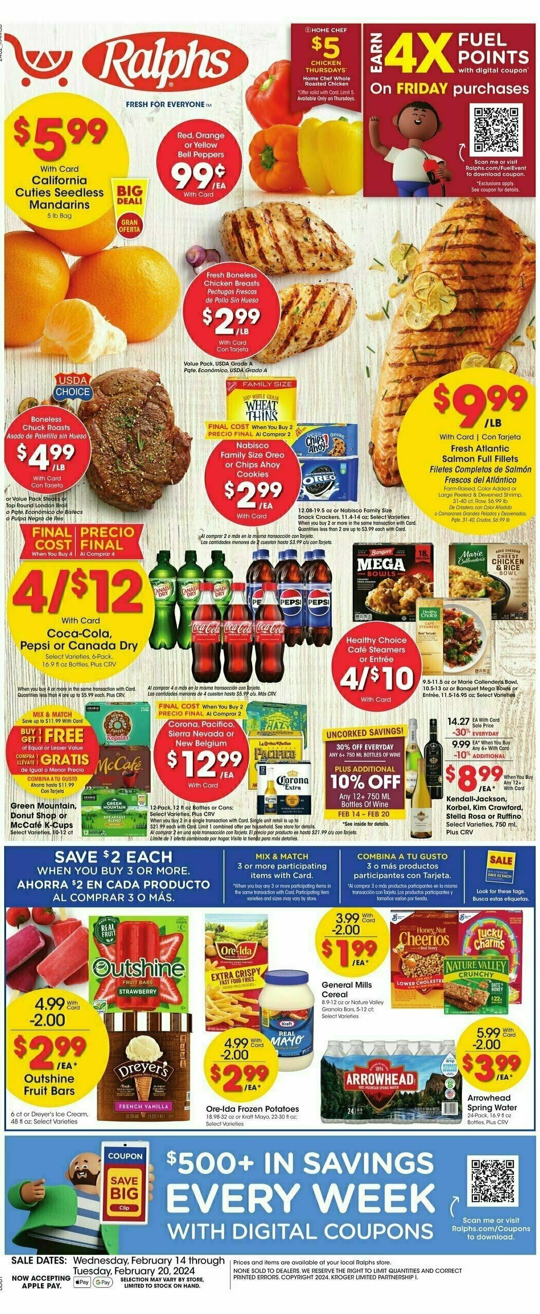 Ralphs Weekly Ad from February 14