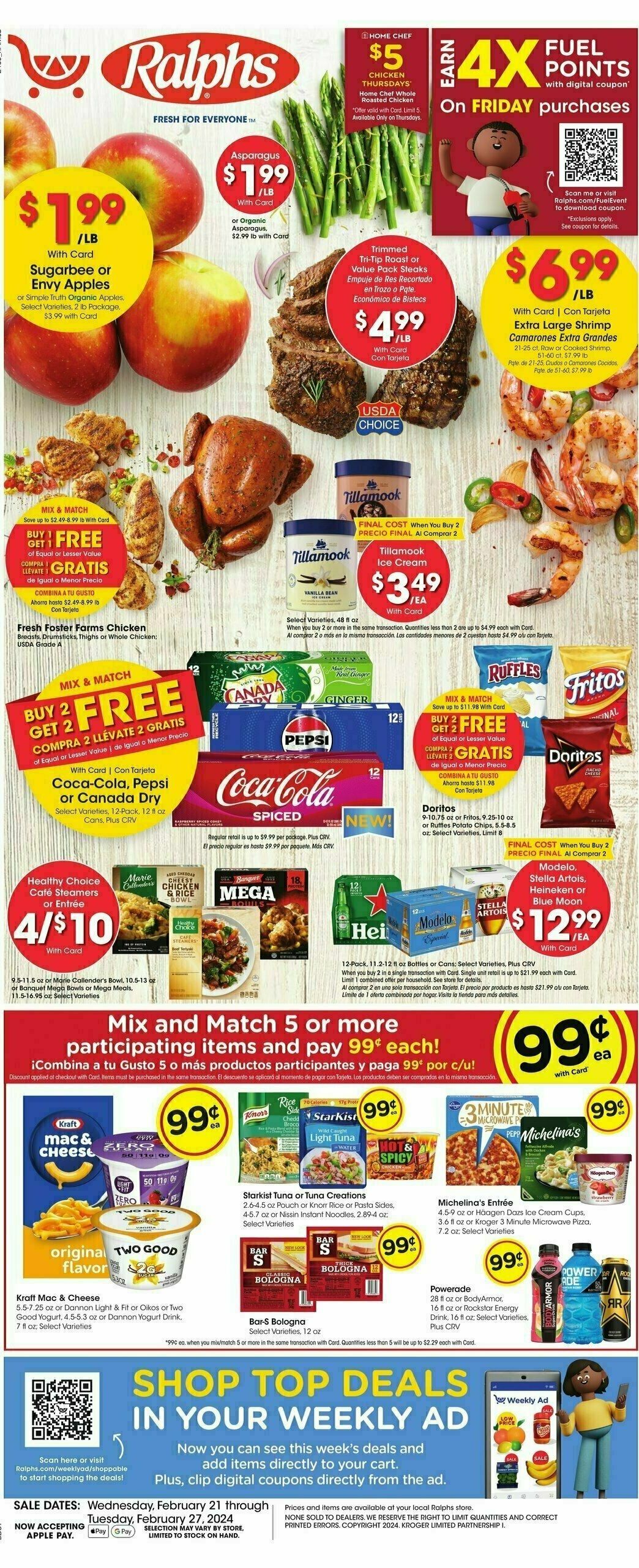 Ralphs Weekly Ad from February 21