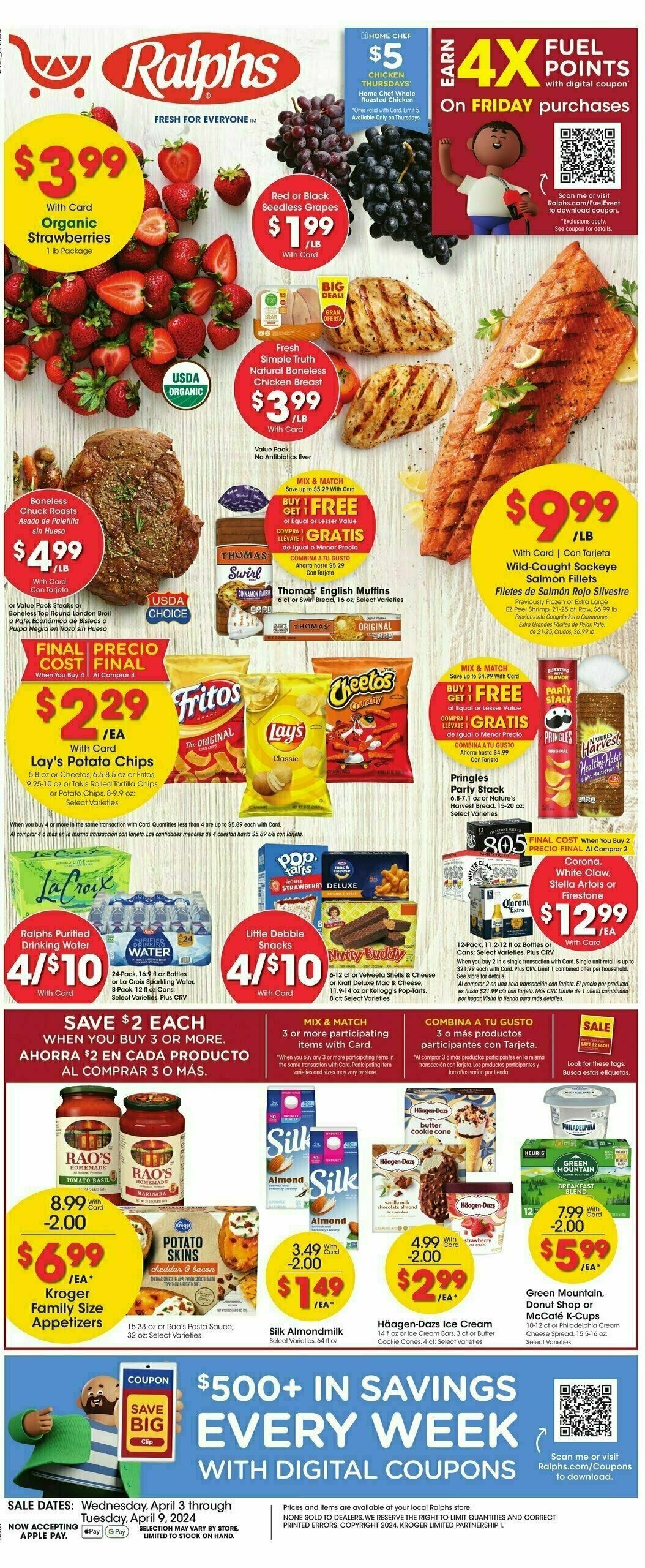 Ralphs Weekly Ad from April 3
