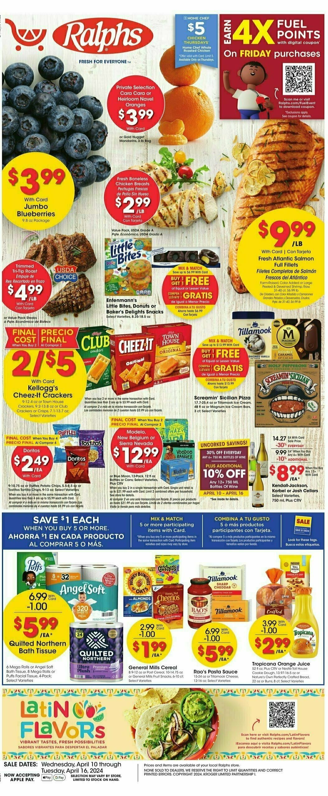 Ralphs Weekly Ad from April 10