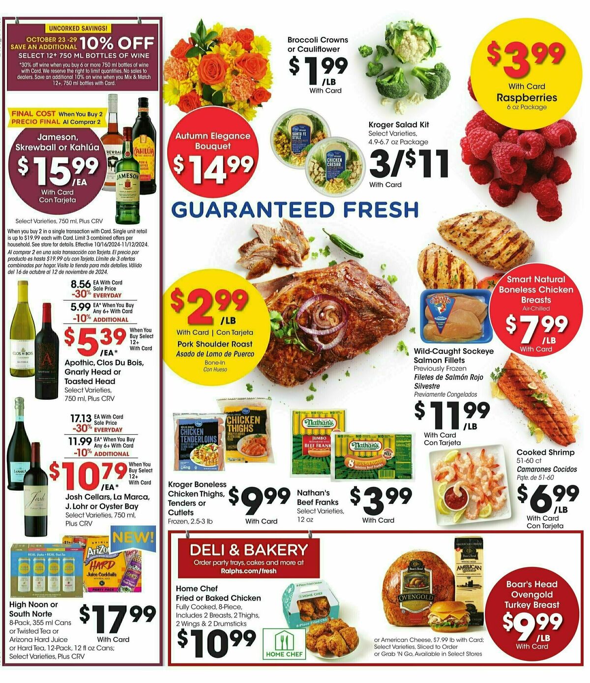 Ralphs Weekly Ad from October 23