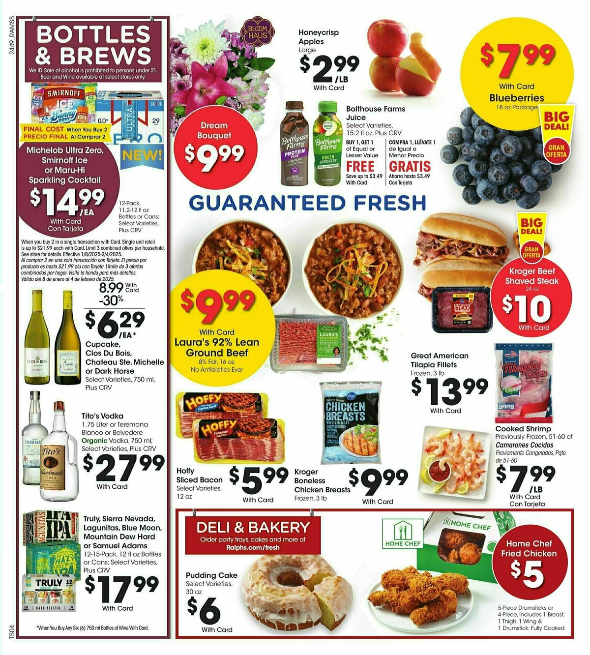 Ralphs Weekly Ad from January 8