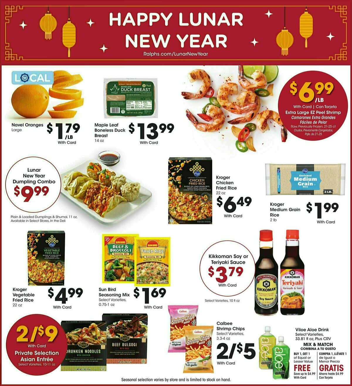 Ralphs Weekly Ad from January 15
