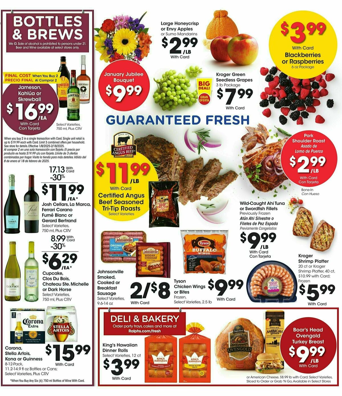 Ralphs Weekly Ad from January 22