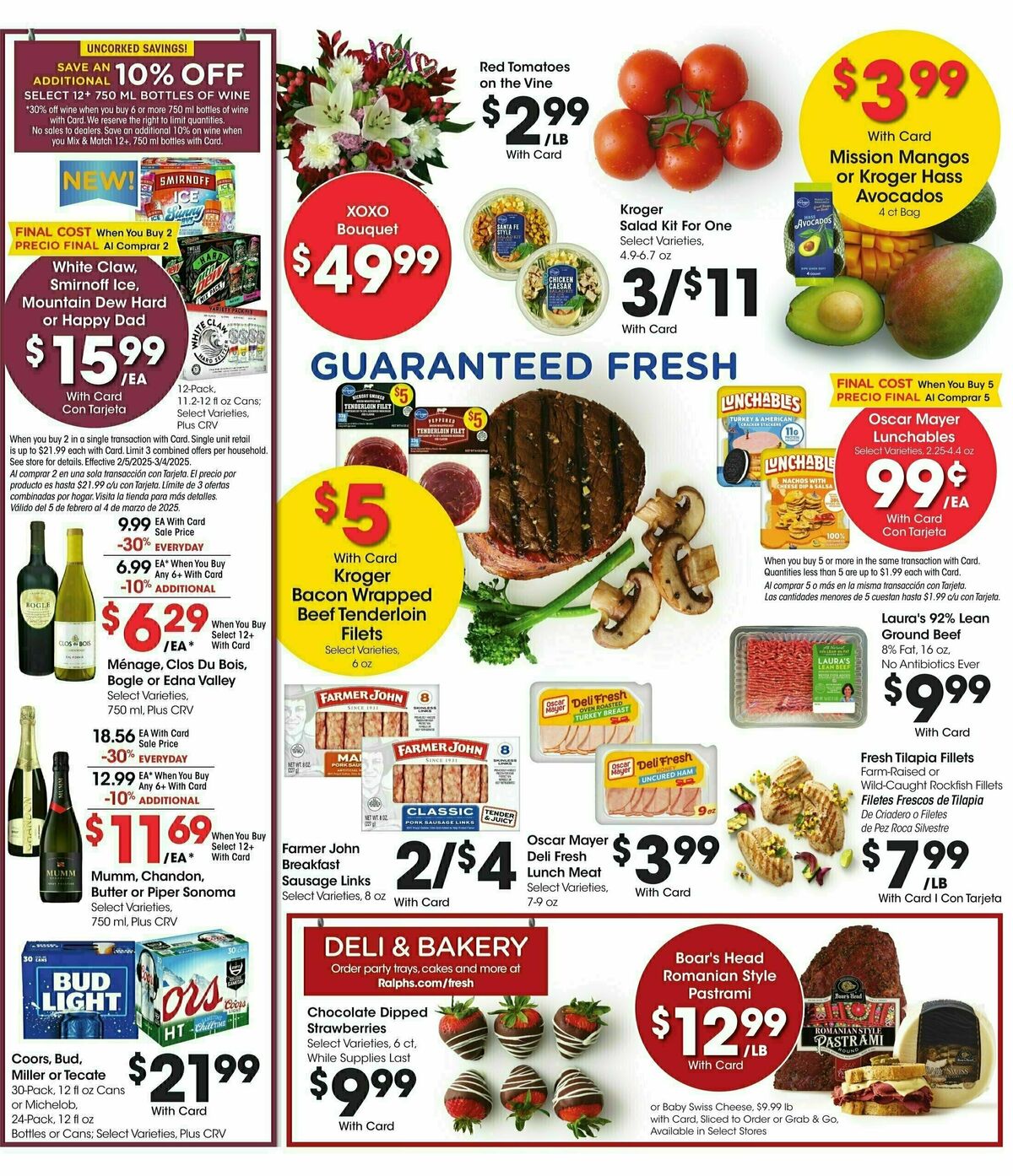 Ralphs Weekly Ad from February 12
