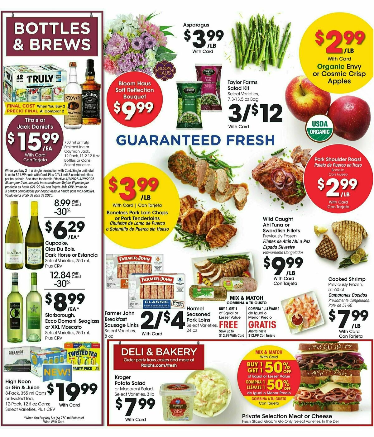 Ralphs Weekly Ad from April 2