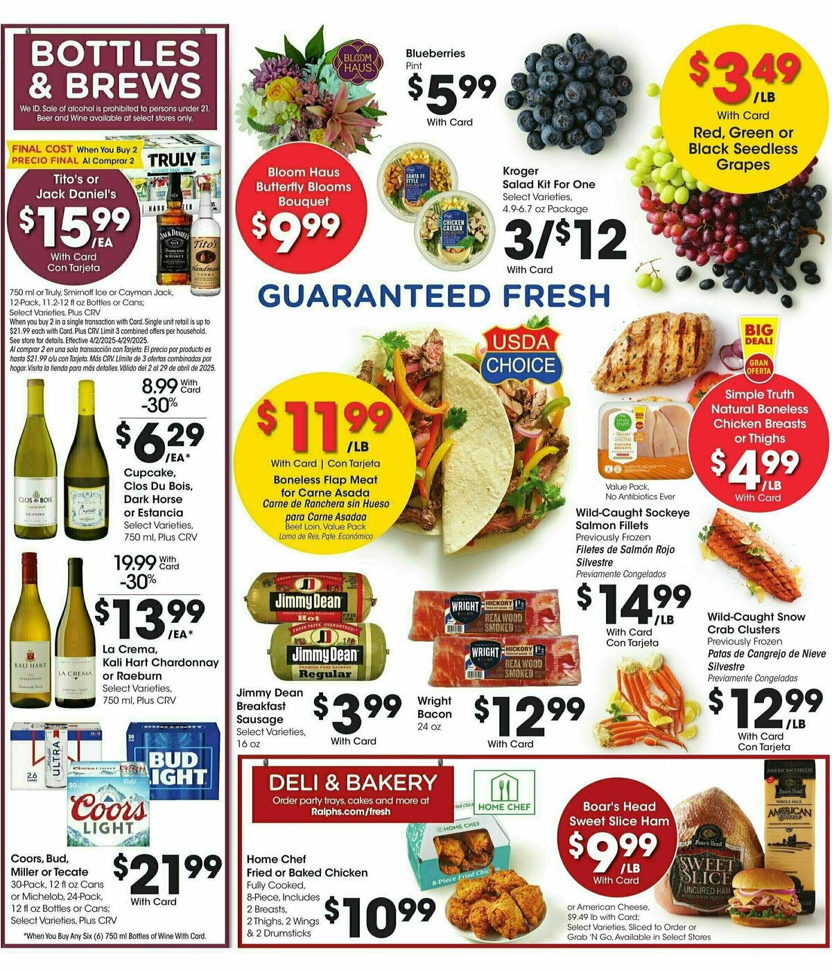 Ralphs Weekly Ad from April 9
